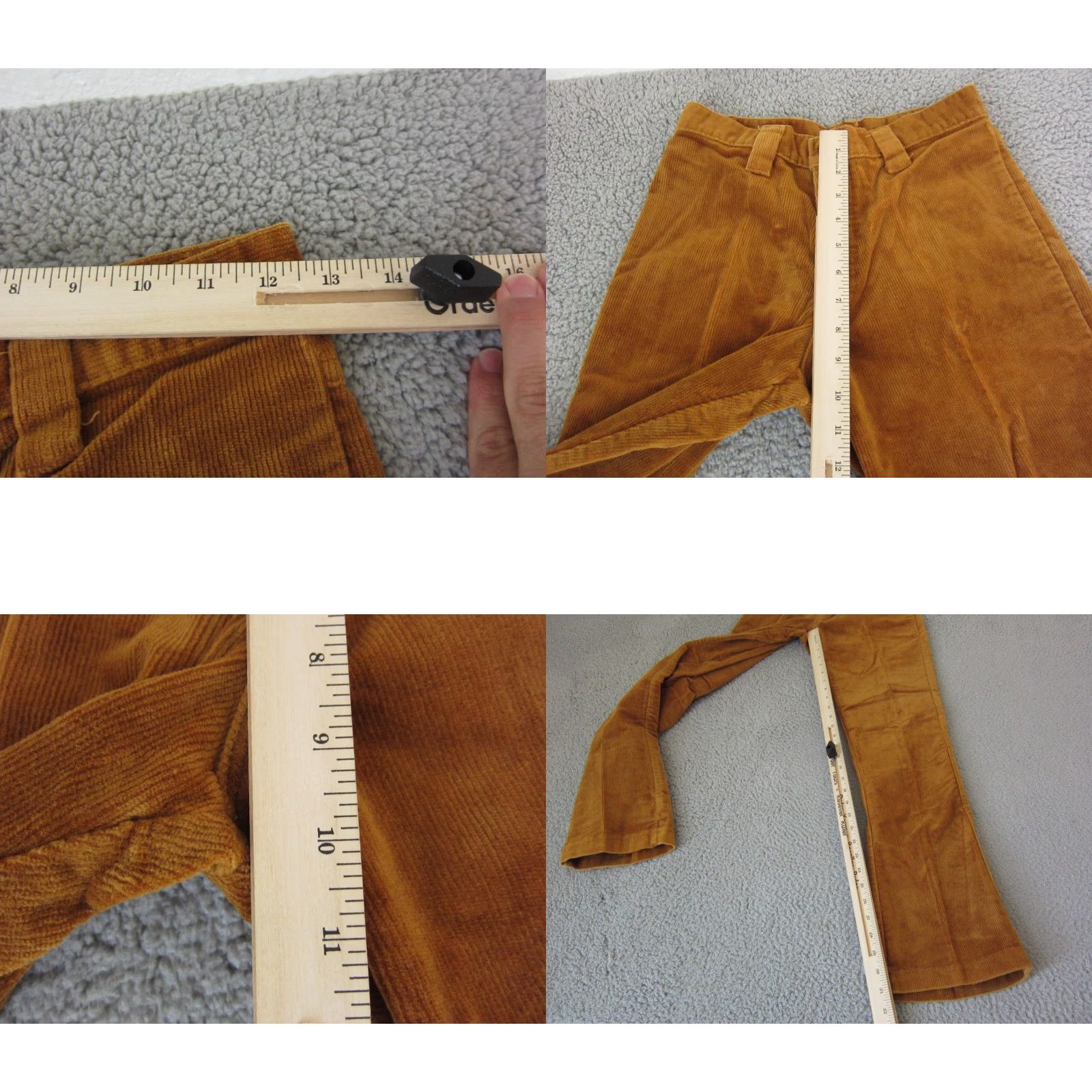 Farah VINTAGE Farah Pants Corduroy 12/13 Regular 23w x 31L Brown Mens Womens Teens? Size 34" / US 12 / IT 48 - 8 Thumbnail