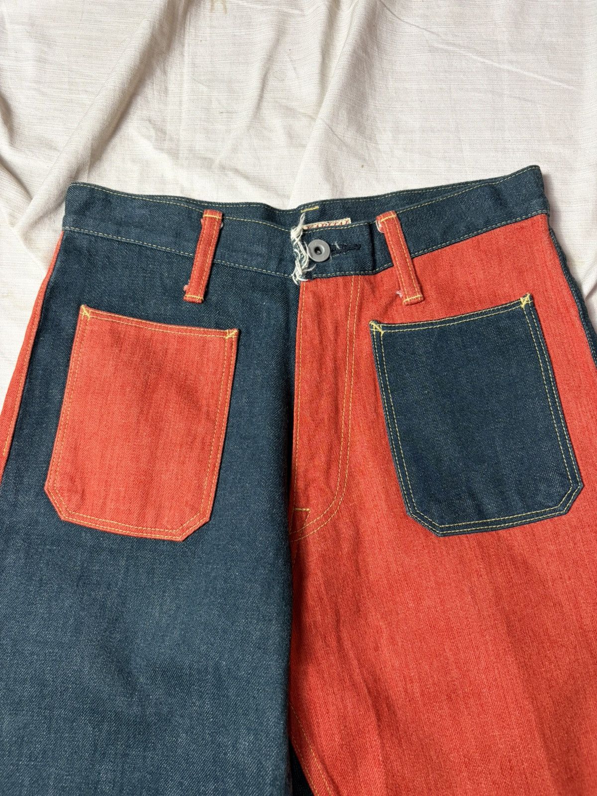 Kapital Kapital Two Tone Denim Size US 28 / EU 44 - 2 Thumbnail