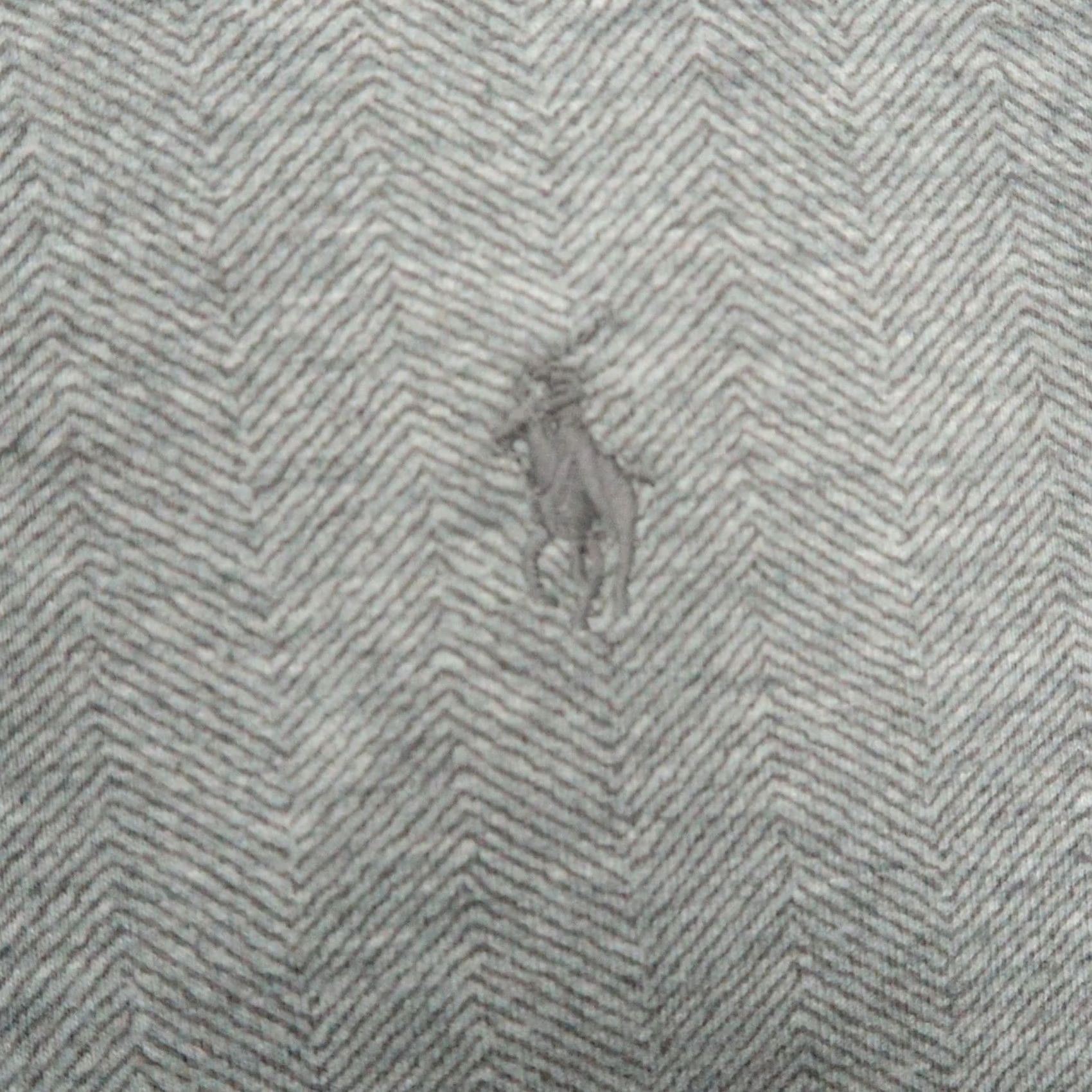 Polo Ralph Lauren VINTAGE Polo Ralph Lauren Sweater Mens 2XL Gray Shawl Collar Herringbone Jumper Button Shirt? Size US XXL / EU 58 / 5 - 5 Thumbnail