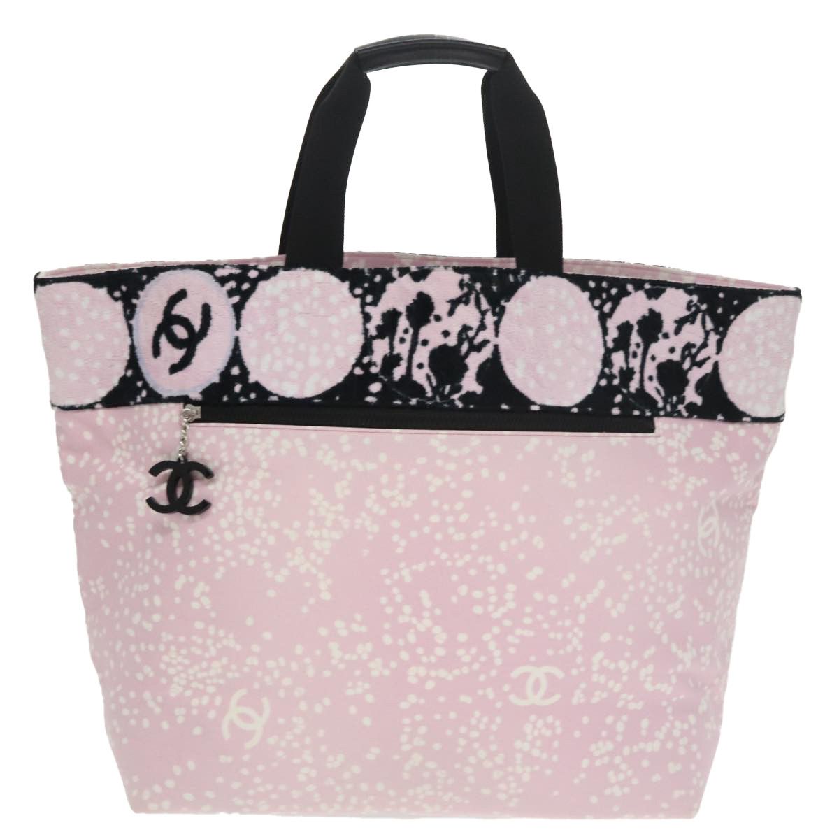 Chanel Shopping Pink Canvas Tote Bag (Pre-Owned) Size ONE SIZE - 1 Thumbnail