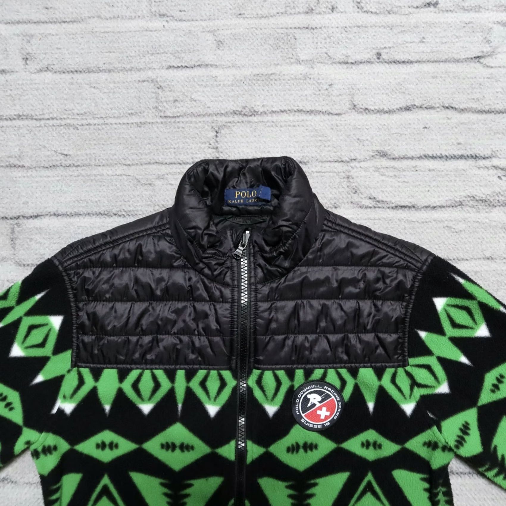 Polo Ralph Lauren Polo Ralph Lauren Downhill Racing Series Fleece Jacket Mens Jacket M Green Vintage Size US M / EU 48-50 / 2 - 6 Thumbnail