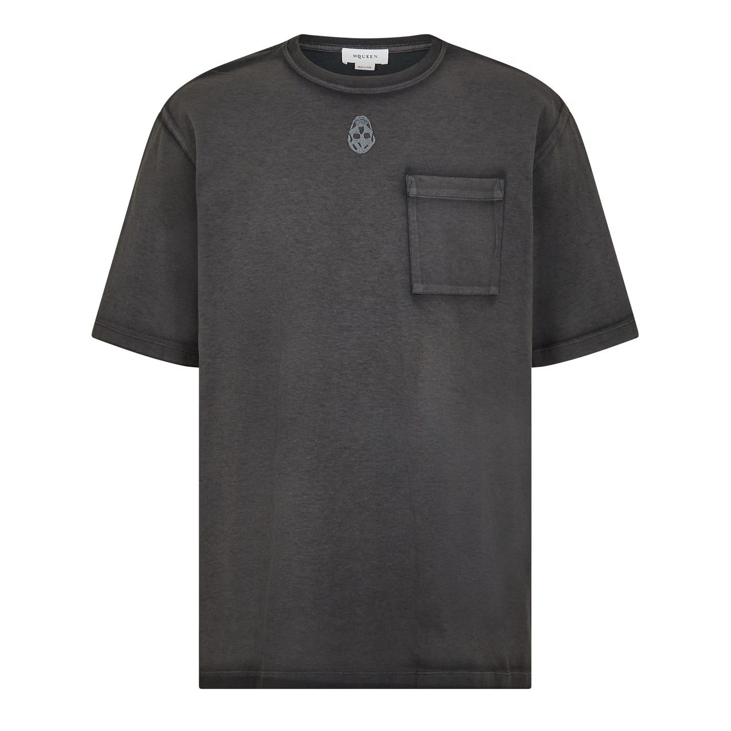 Alexander McQueen o1g2r1mq0326 Faded T-Shirt in Grey Size US M / EU 48-50 / 2 - 1 Thumbnail