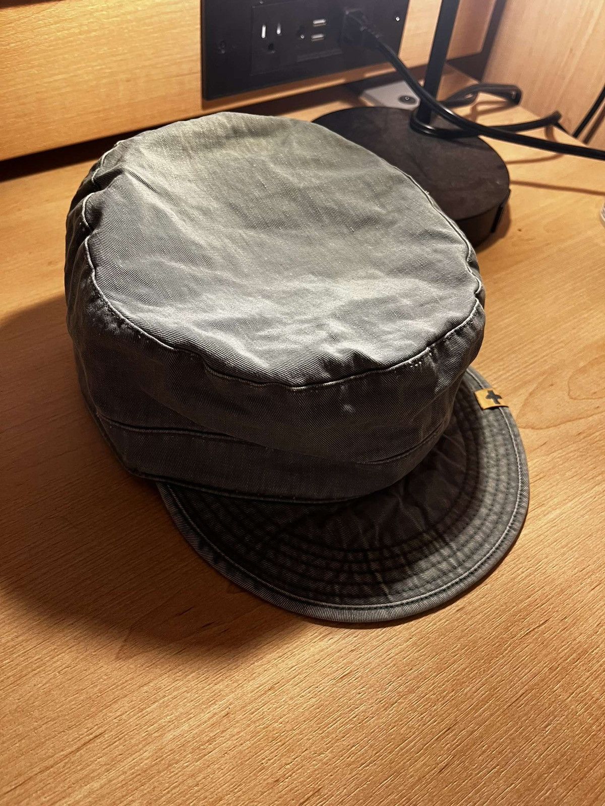 image of Visvim Cap in Grey, Men's