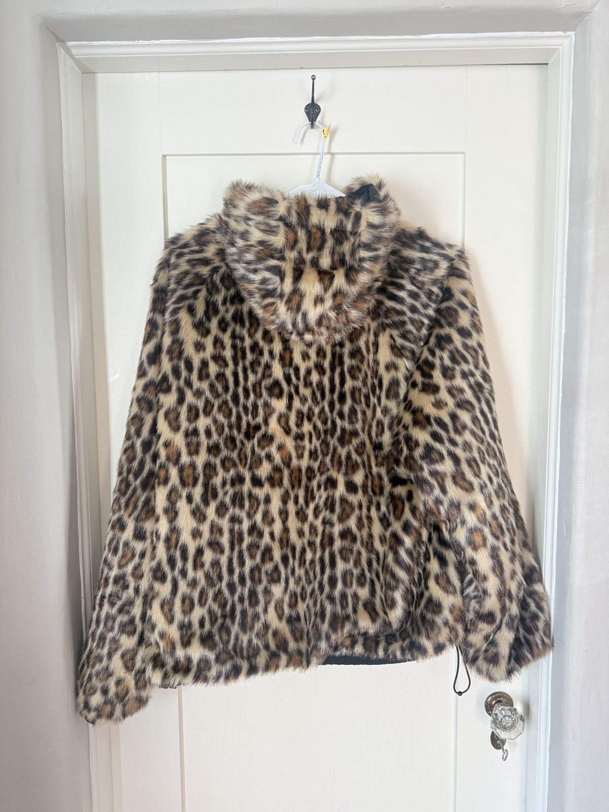 Supreme Supreme Faux Fur Reversible Hooded Track Jacket Size US L / EU 52-54 / 3 - 6 Thumbnail