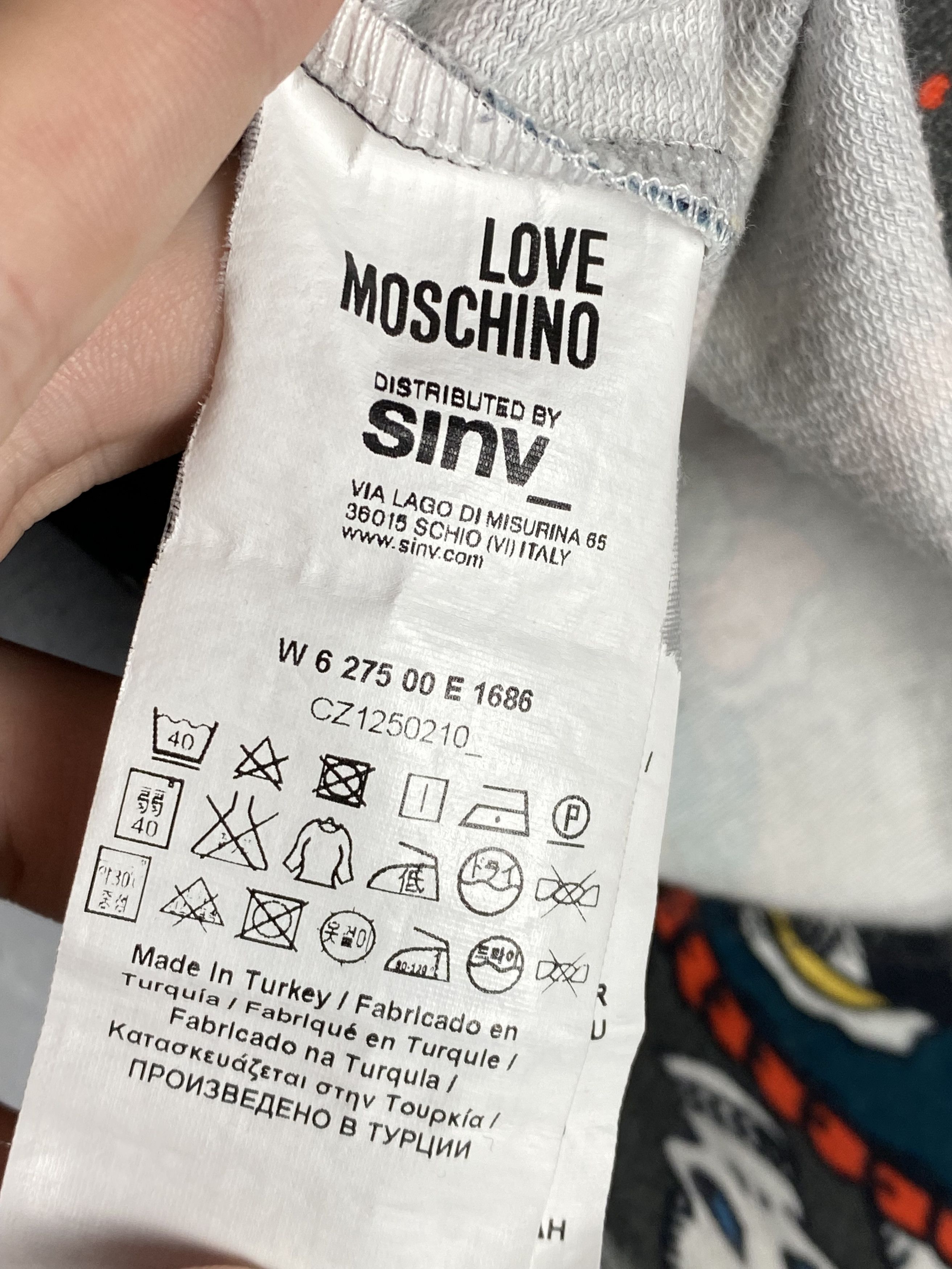 Moschino × Vintage Moschino Tattoo Crewneck Sweatshirt Size S / US 4 / IT 40 - 10 Thumbnail
