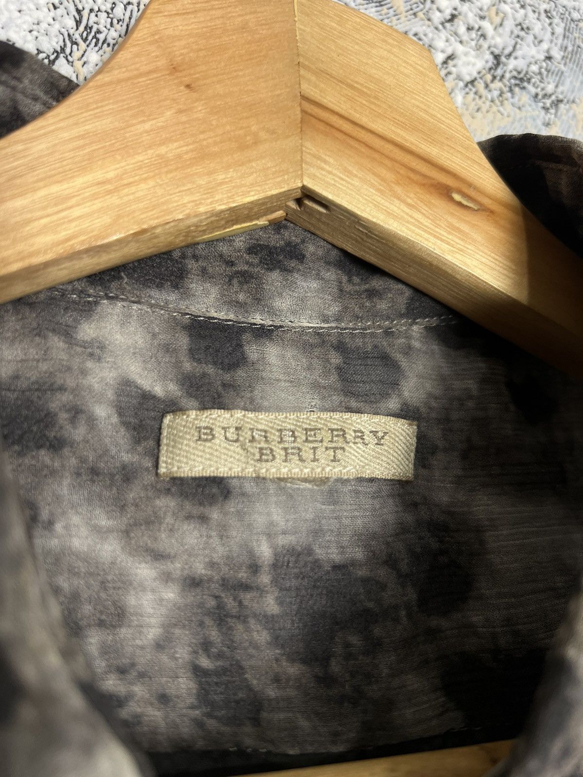 Burberry × Vintage Burberry Brit Dress Animal Printed Mesh Long Sleeve Tunic Size M / US 6-8 / IT 42-44 - 7 Thumbnail