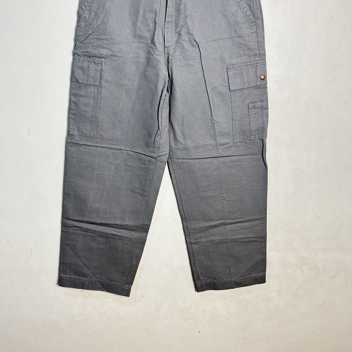Big Mac Vintage Big Mac Workwear Baggy Cargo Pants Size US 31 - 3 Thumbnail