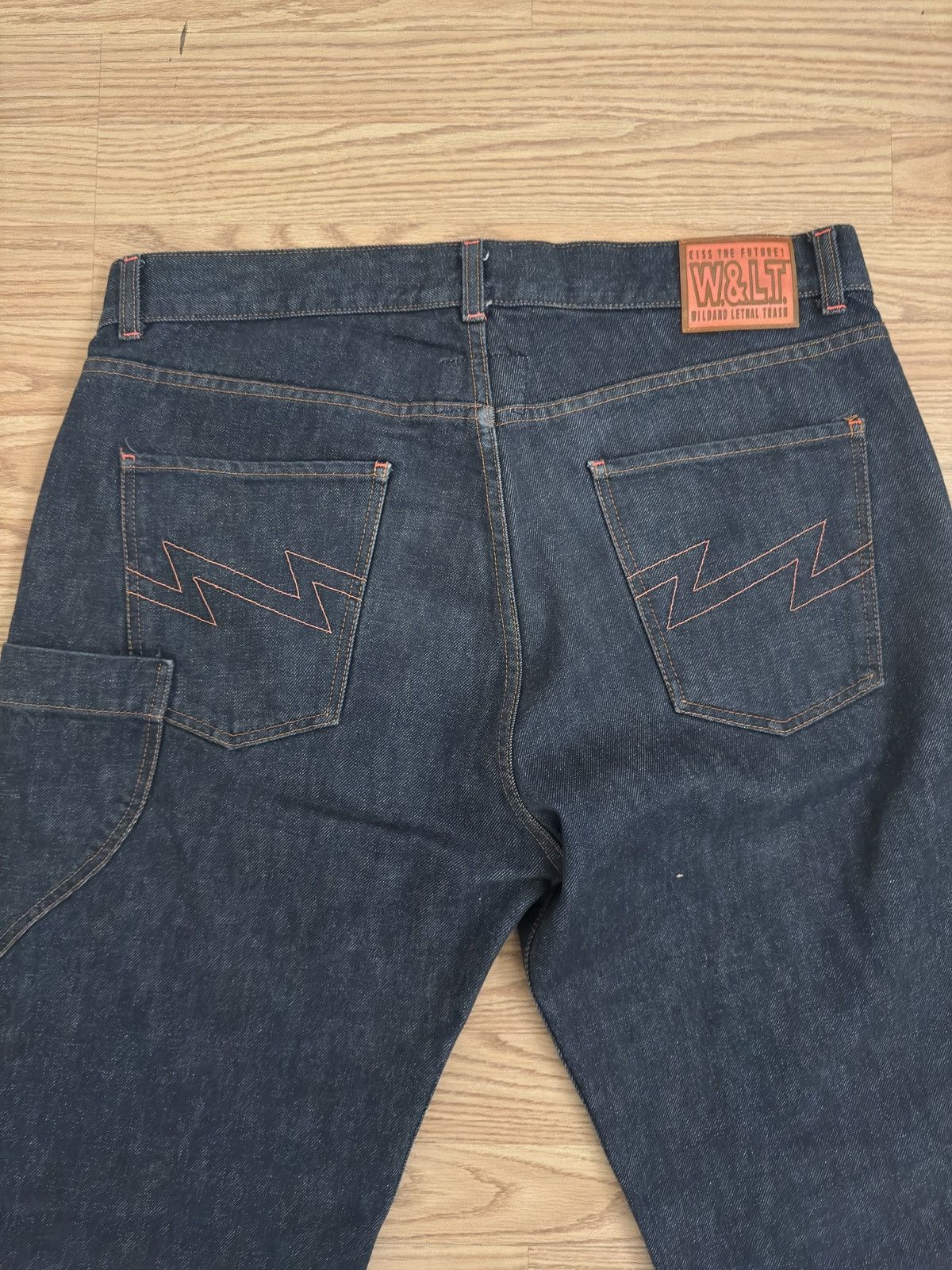 Walter Van Beirendonck W&LT Pistol Holster Jeans Size US 33 - 14 Thumbnail