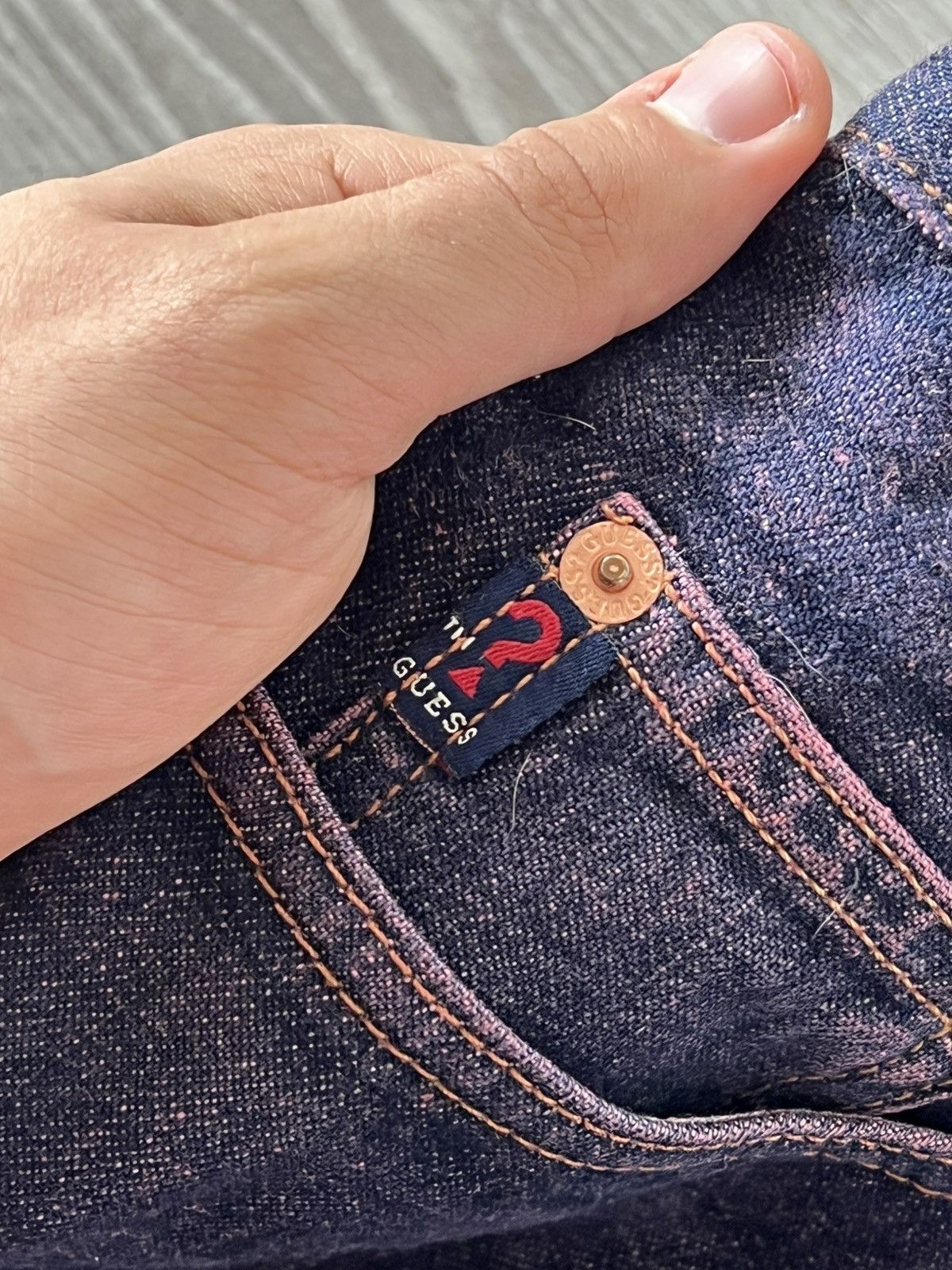 Guess ARCHIVAL Guess Made in USA vintage 80s 90s Classic Jeans Size US 34 / EU 50 - 13 Thumbnail