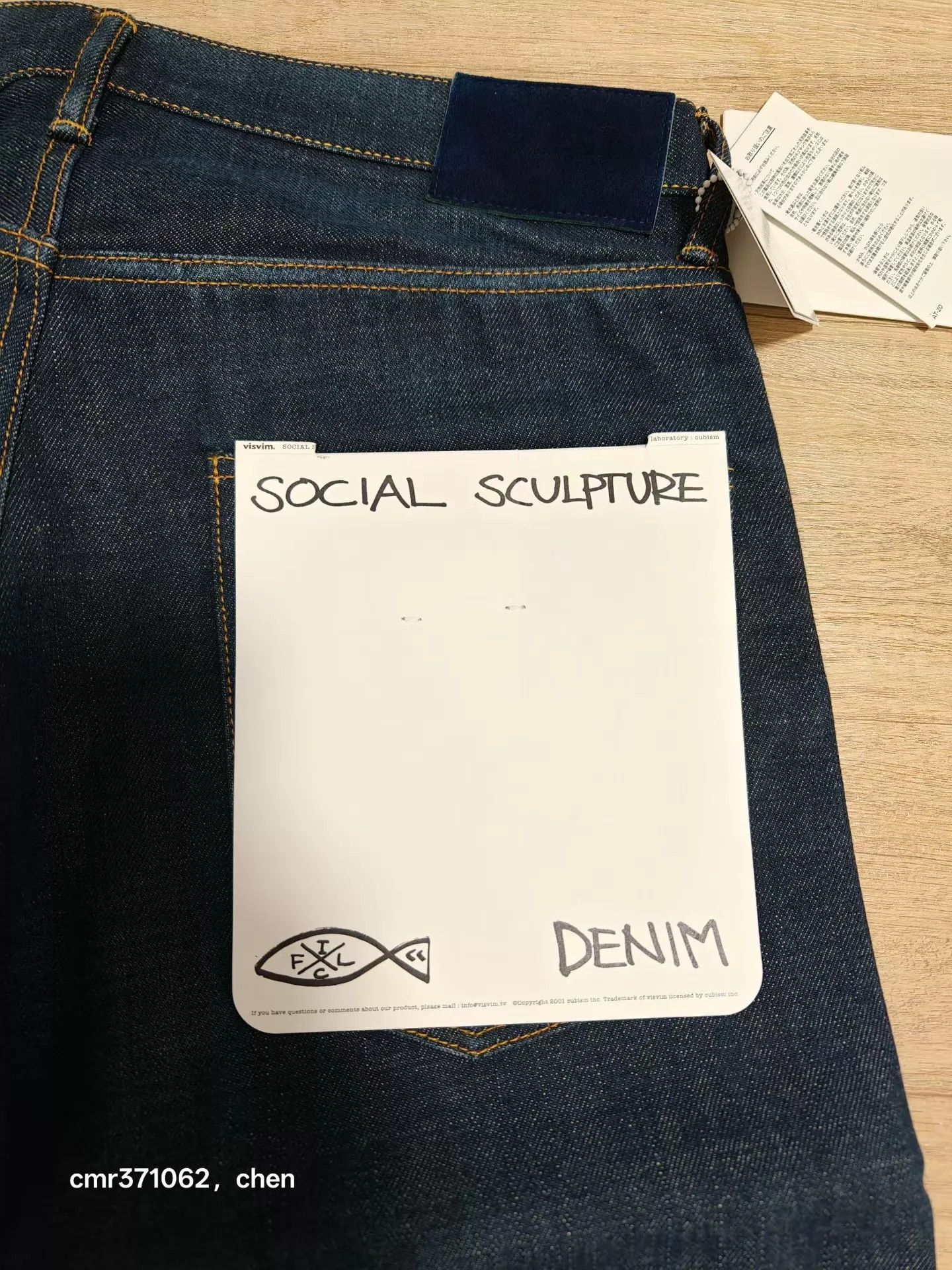 Visvim VISVIM 18SS SPOT 01 Slim Non-Washed Jeans w32l30/w34l30 Size US 32 / EU 48 - 7 Thumbnail