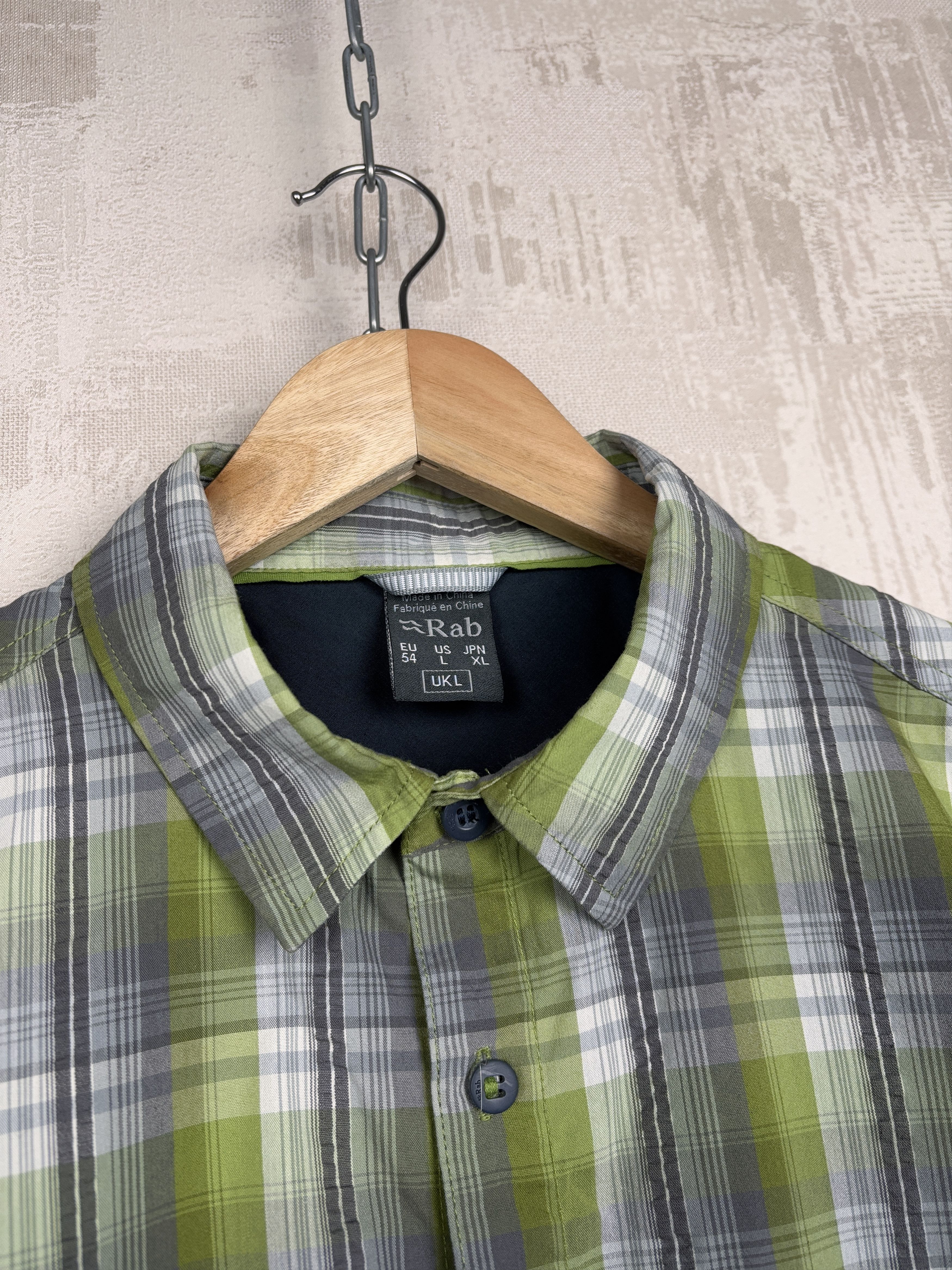 Rab Rab Onsight Shirt Check Short Sleeve Men's Size US L / EU 52-54 / 3 - 8 Thumbnail