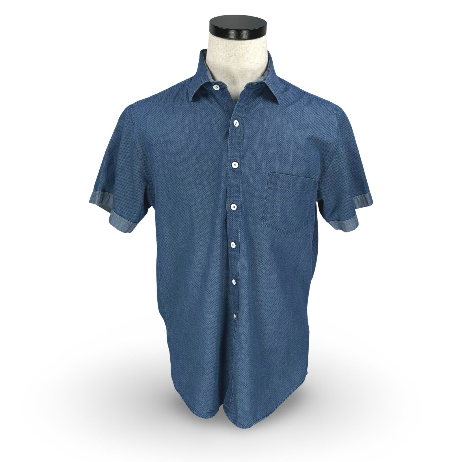 Rodd & Gunn Rodd & Gunn Shirt Men L Blue Geometric Button-Up Sports Fit Size US L / EU 52-54 / 3 - 1 Thumbnail