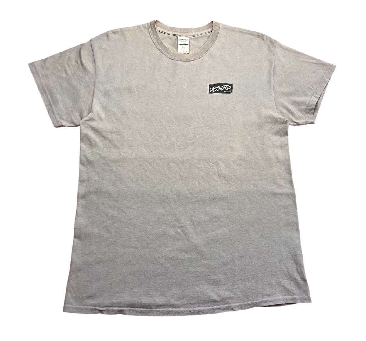 Record labels Dischord merch t shirt