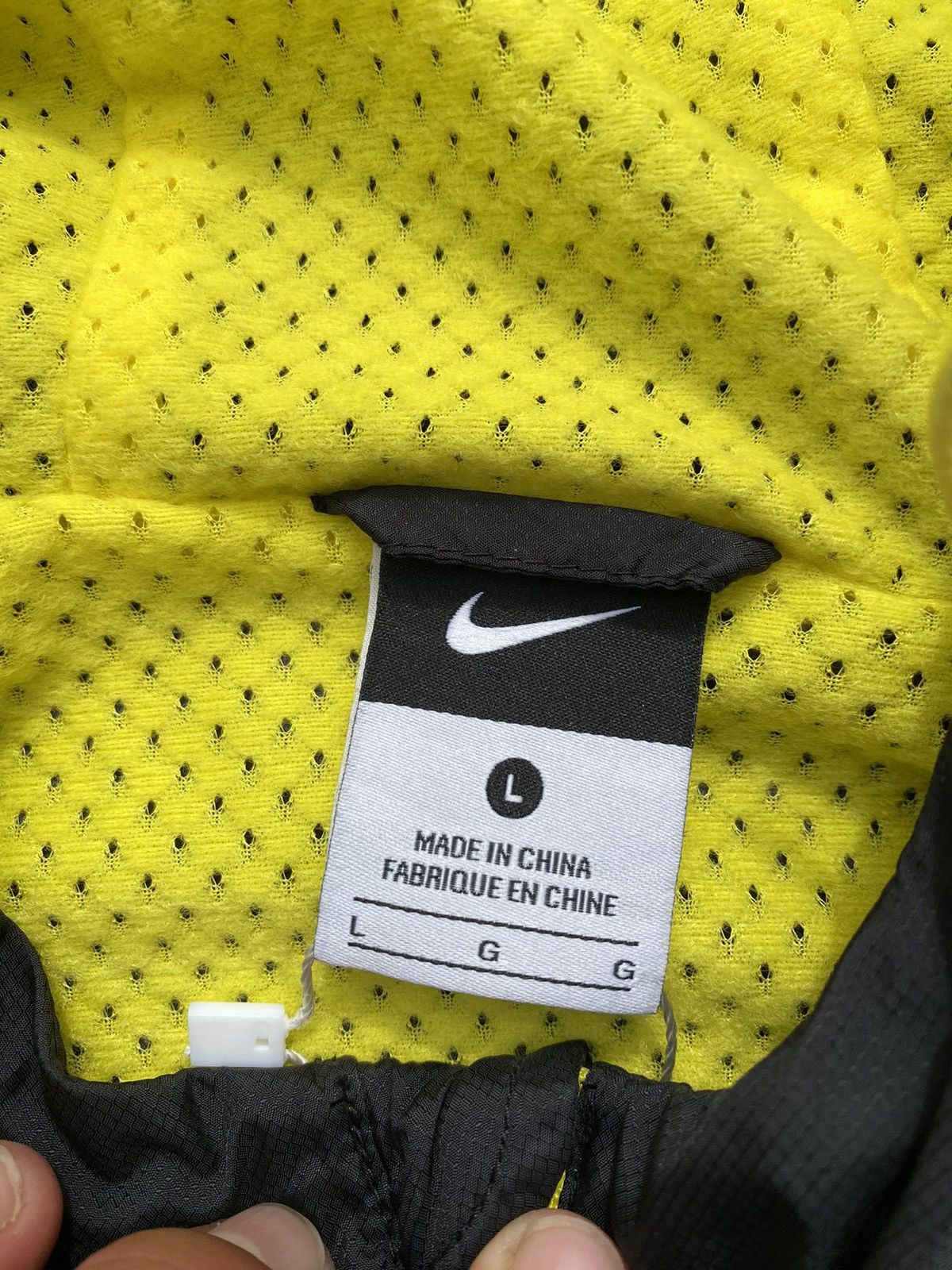 Nike × Vintage 90S NIKE RARE Y2K LOGO RETRO SWOOSH JACKET Size US L / EU 52-54 / 3 - 5 Thumbnail