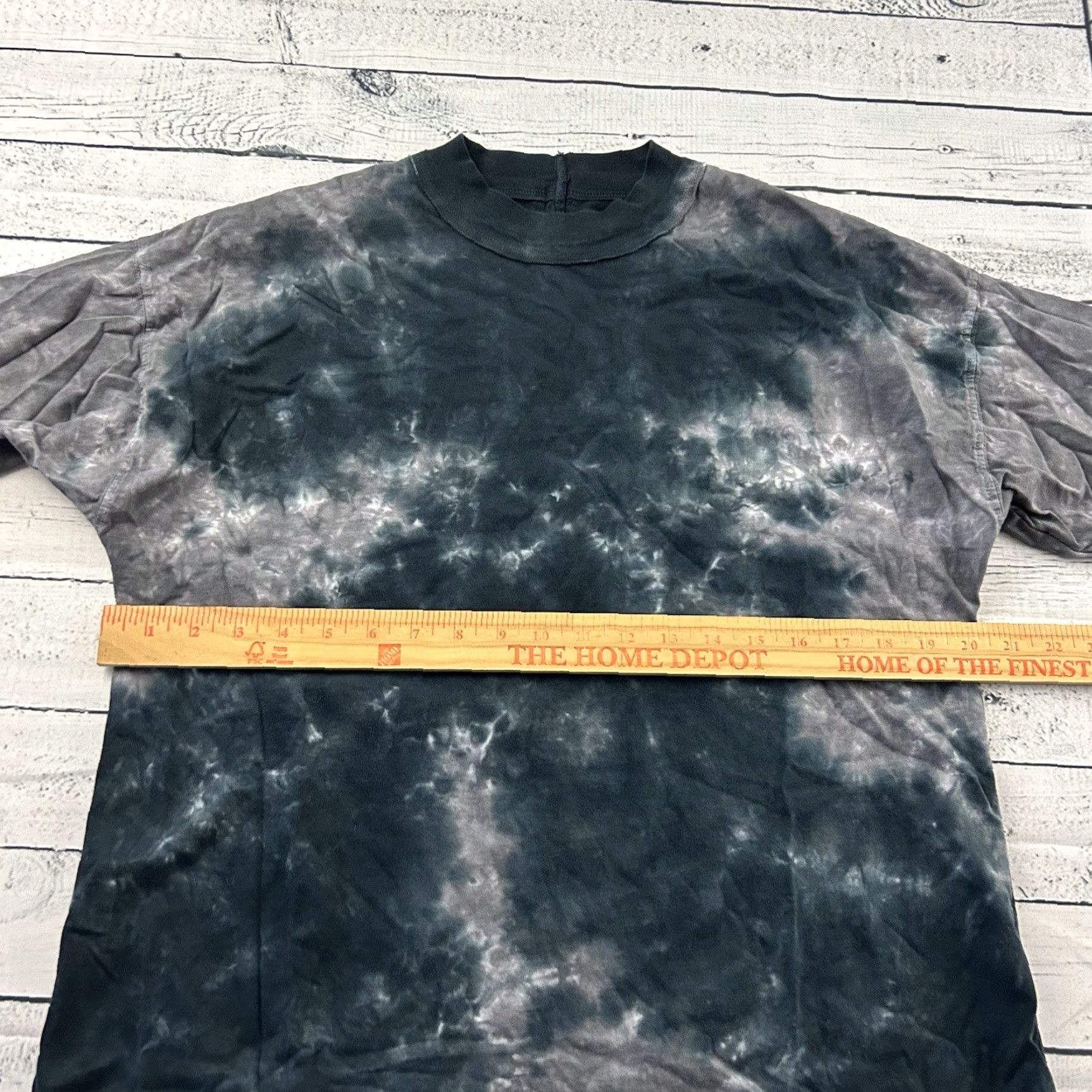 Vintage We The Free Tie Dyed Mock Neck Long Sleeve Shirt Womens S Black Size S / US 4 / IT 40 - 3 Thumbnail