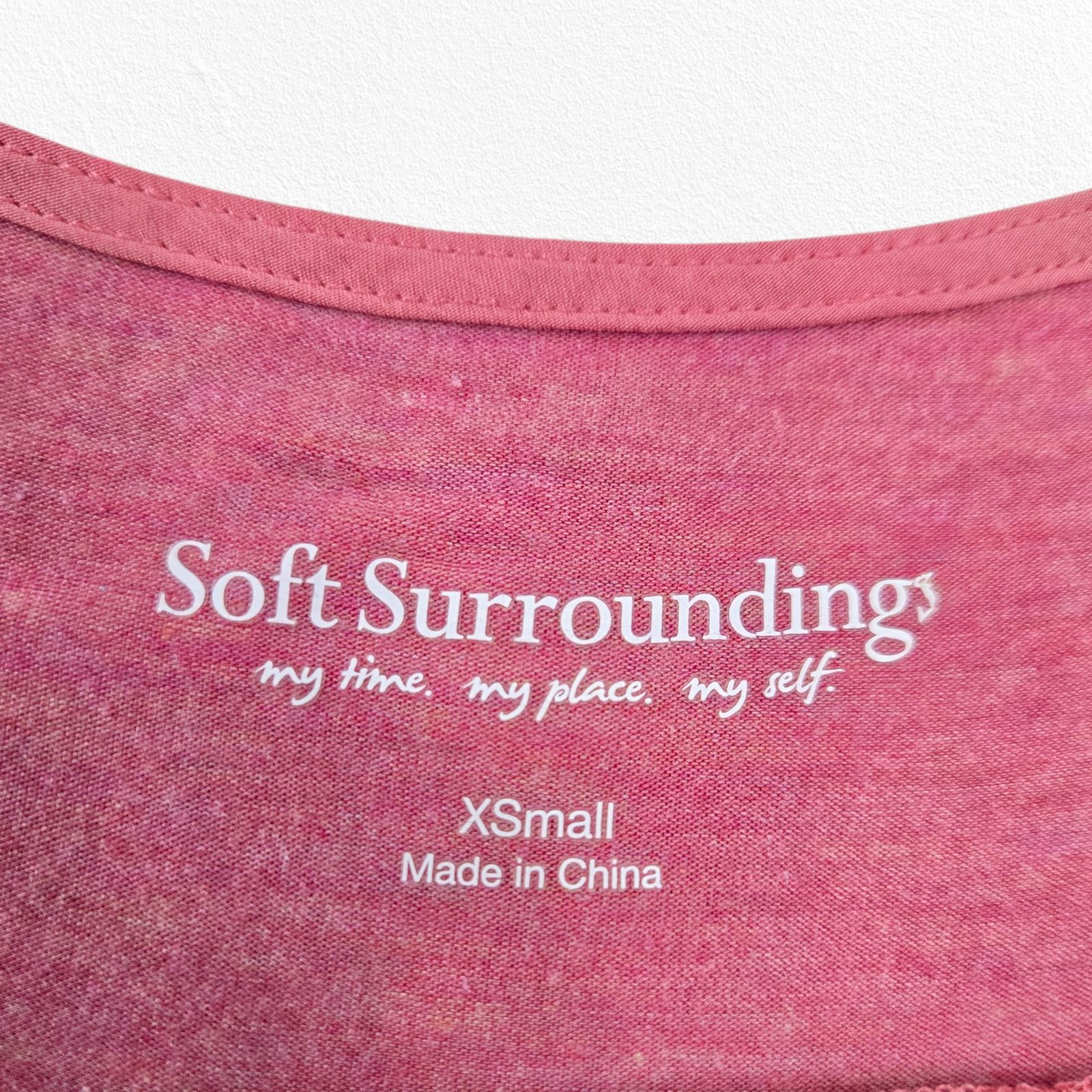 Other Soft Surroundings Silk Panel Hi-Low Tunic XSmall Size XS / US 0-2 / IT 36-38 - 6 Thumbnail