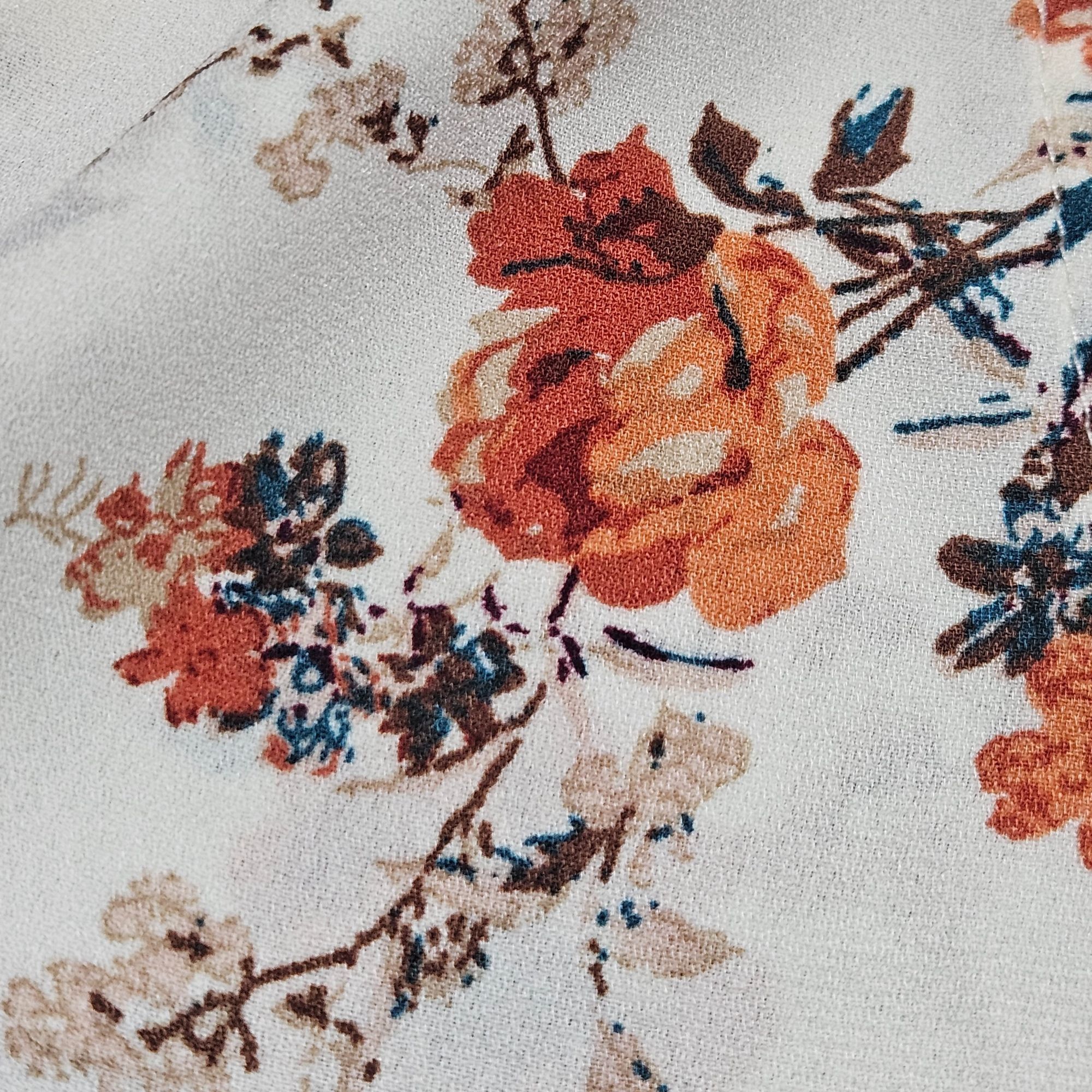 Other Love, Fire Women Floral Cropped Top Med Y2K Revival Fairy Gr Size M / US 6-8 / IT 42-44 - 9 Thumbnail