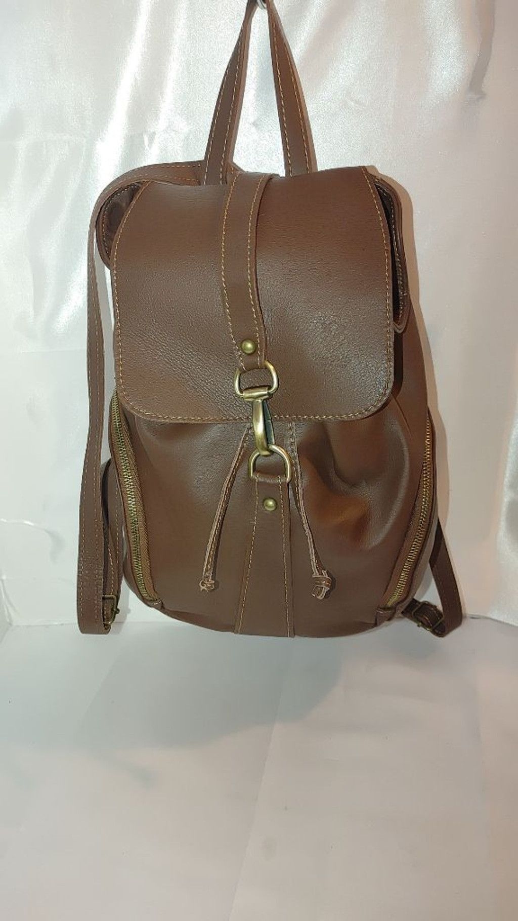 Vera Pelle Paolo Genuine Leather Backpack Made in Italy Size ONE SIZE - 2 Thumbnail