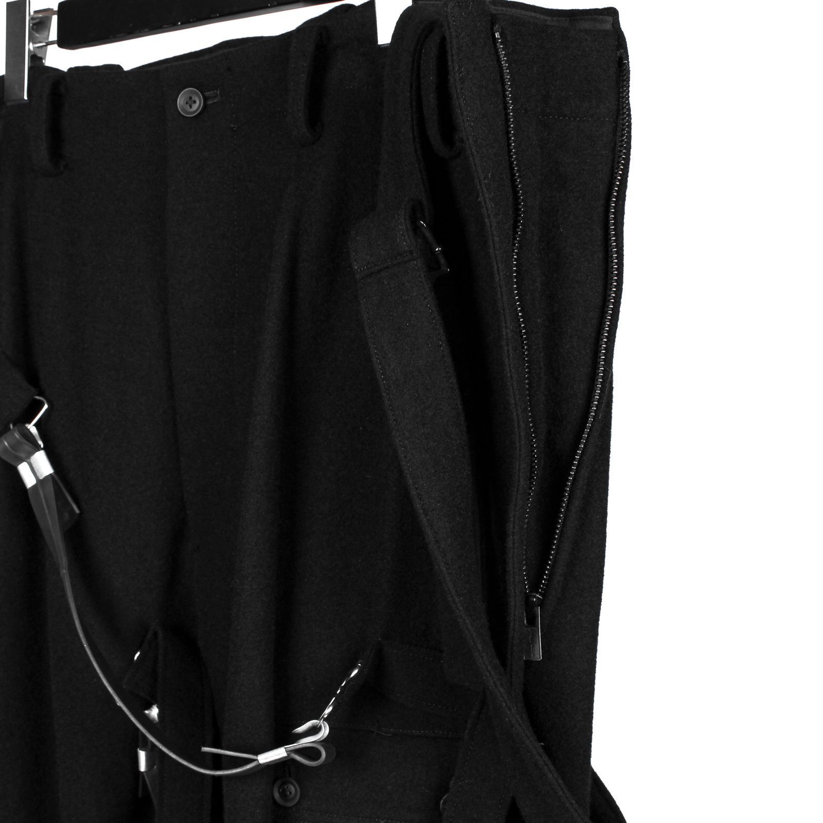 Yohji Yamamoto Yohji Yamamoto Pour Homme - Hook Belt Suspenders Pants Size US 32 / EU 48 - 7 Thumbnail