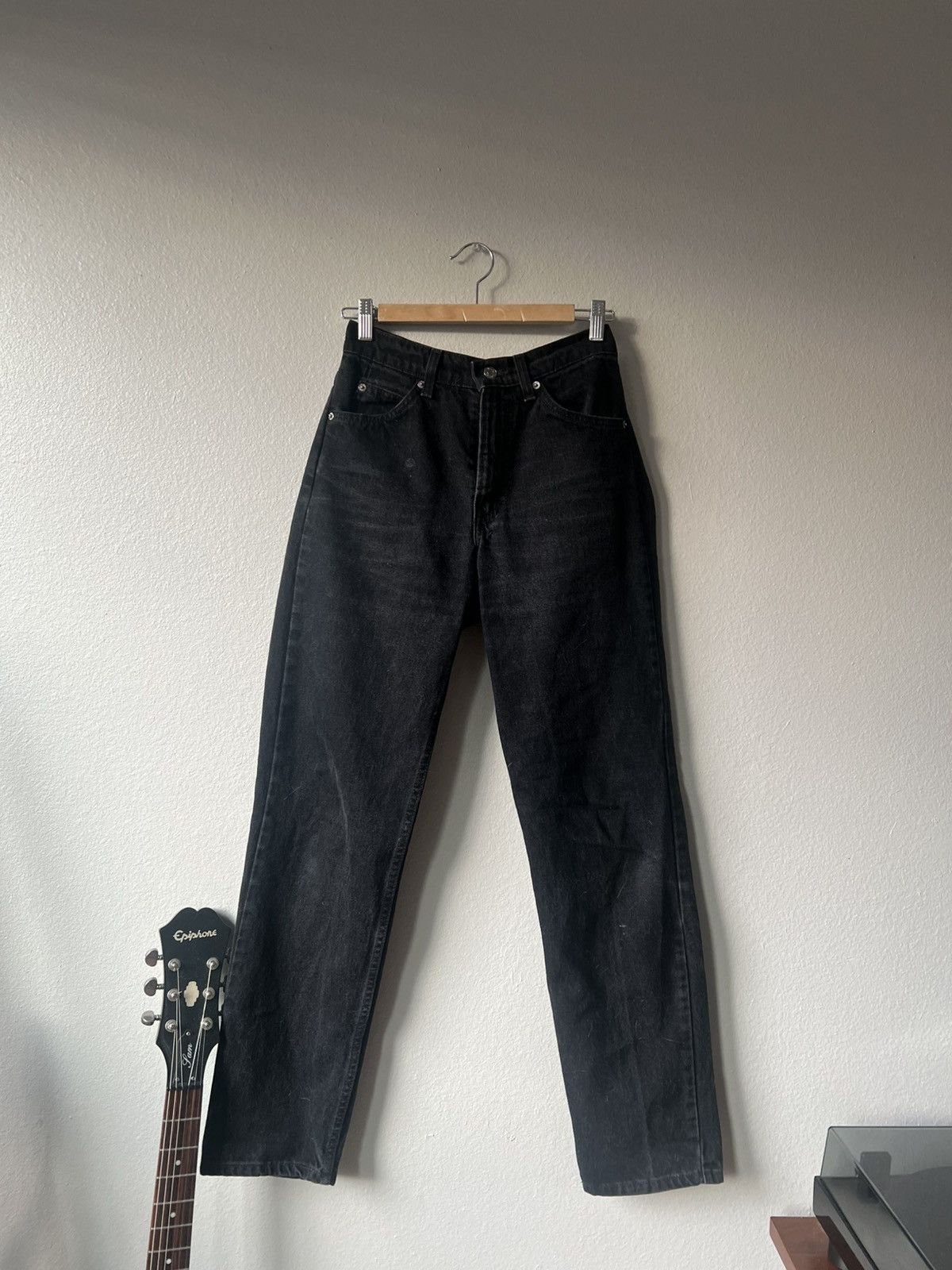 Levi's × Levi's Vintage Clothing Orange Tab Black Denim Levi's Size 29" - 1 Thumbnail