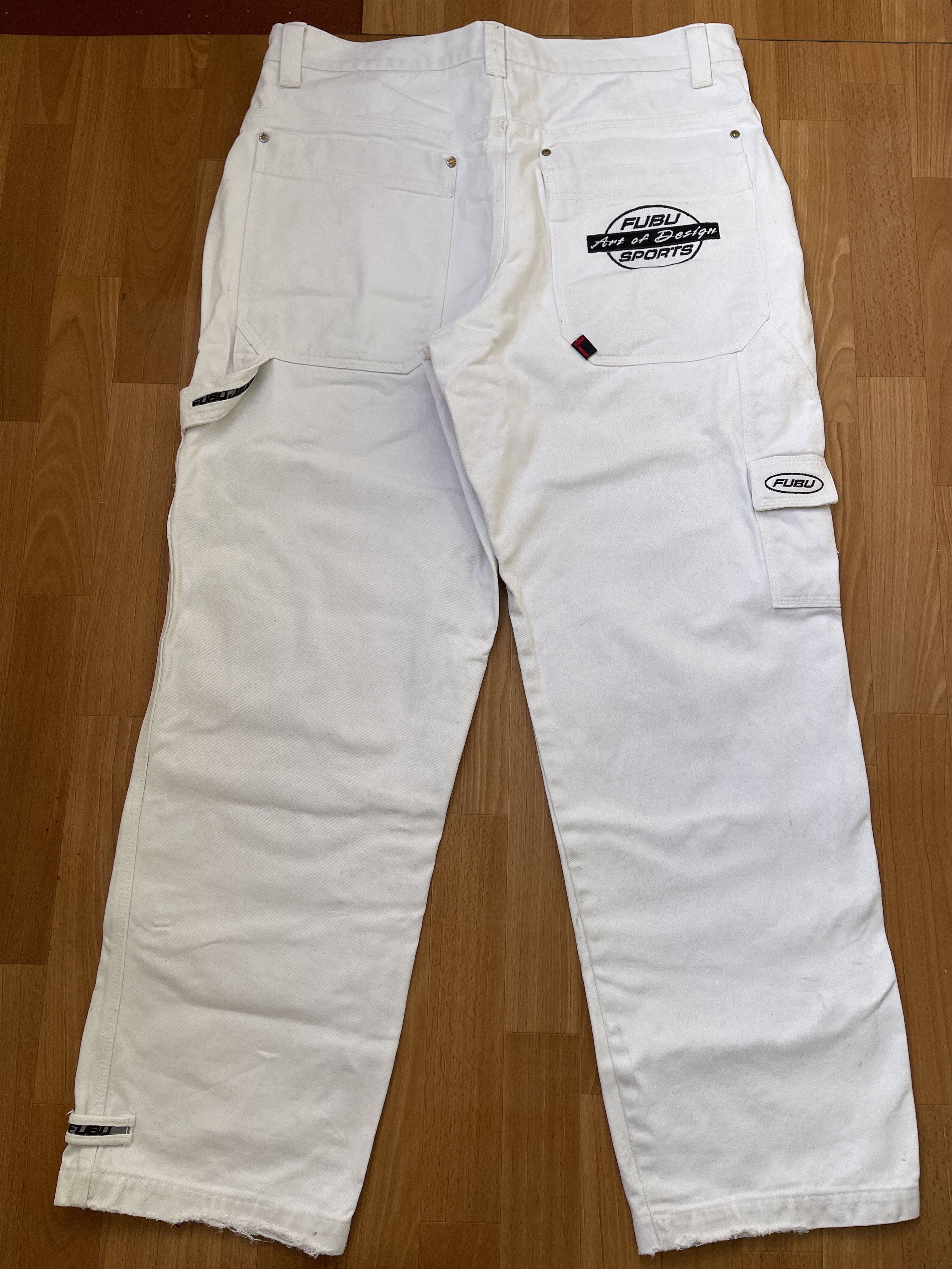 Fubu FUBU jeans, vintage baggy jeans, 90s hip hop skater Y2K 38 Size US 38 / EU 54 - 2 Thumbnail