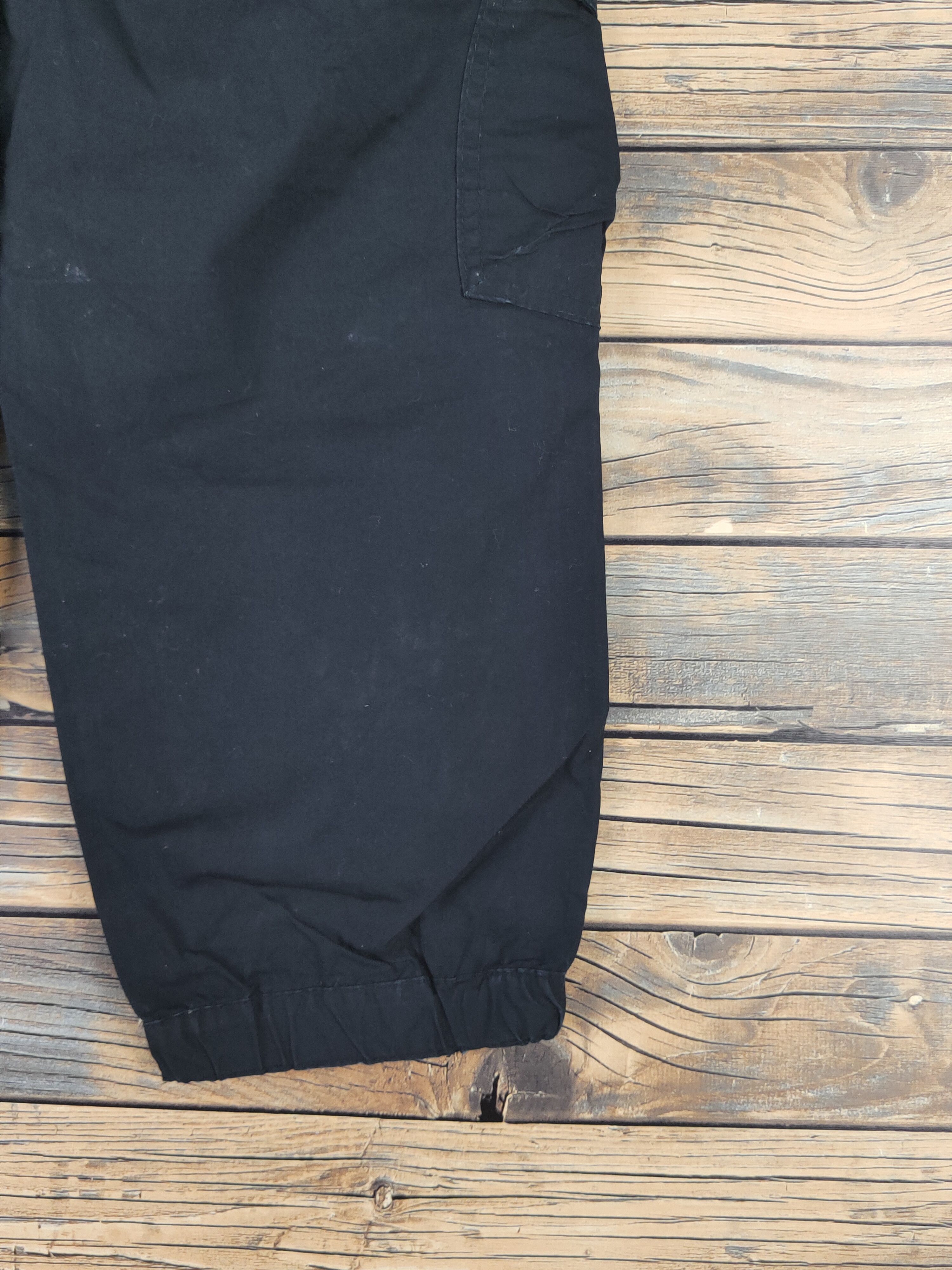 Japanese Brand DL Uniqlo Black Multipocket Tactical Cargo Pants #1521 Size 28" / US 6 / IT 42 - 11 Thumbnail