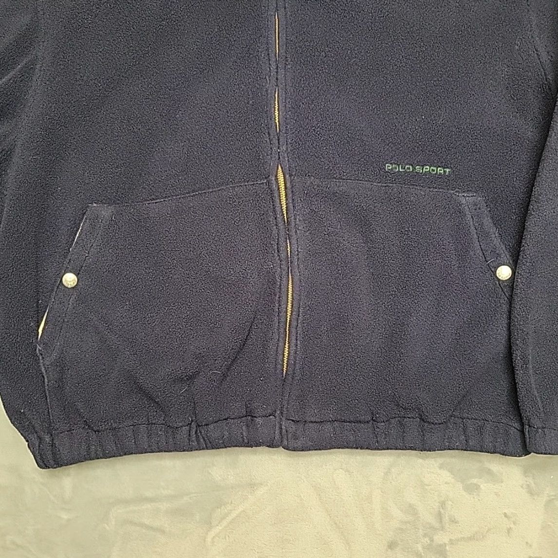Polo Ralph Lauren VINTAGE Polo Ralph Lauren Jacket Mens XL Navy Polartec Fleece Made in USA 90s Size US XL / EU 56 / 4 - 2 Thumbnail