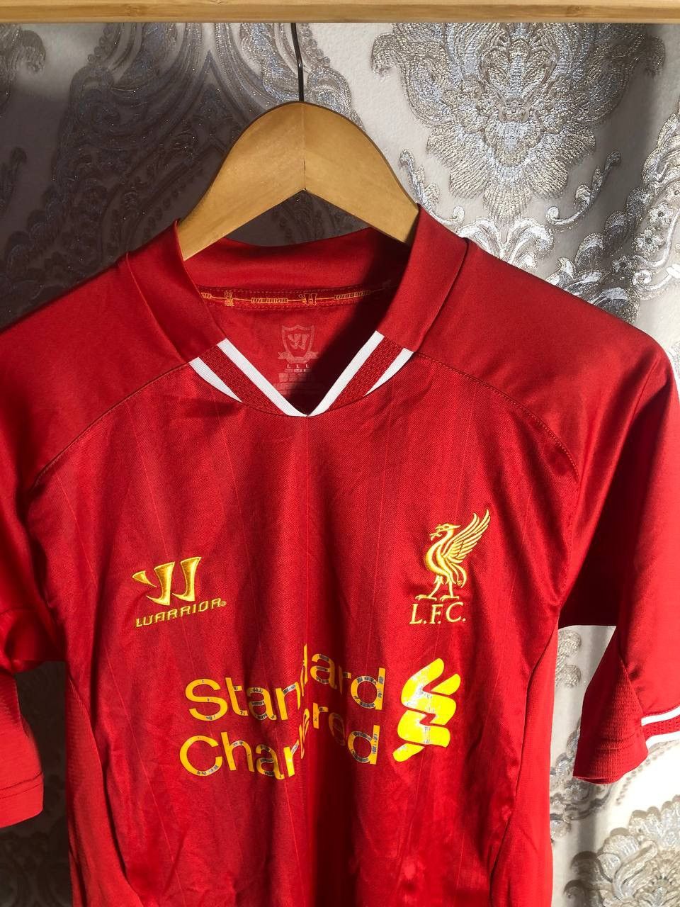 Warrior VINTAGE FC LIVERPOOL ENGLAND RETRO SOCCER JERSEY BLOKE Y2K Size US L / EU 52-54 / 3 - 2 Thumbnail