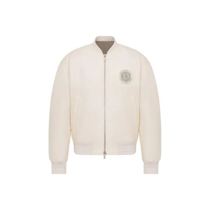 Dior Dior Dior Logo Print Zip Jacket for Men 0079-2507 Size US M / EU 48-50 / 2 - 1 Thumbnail