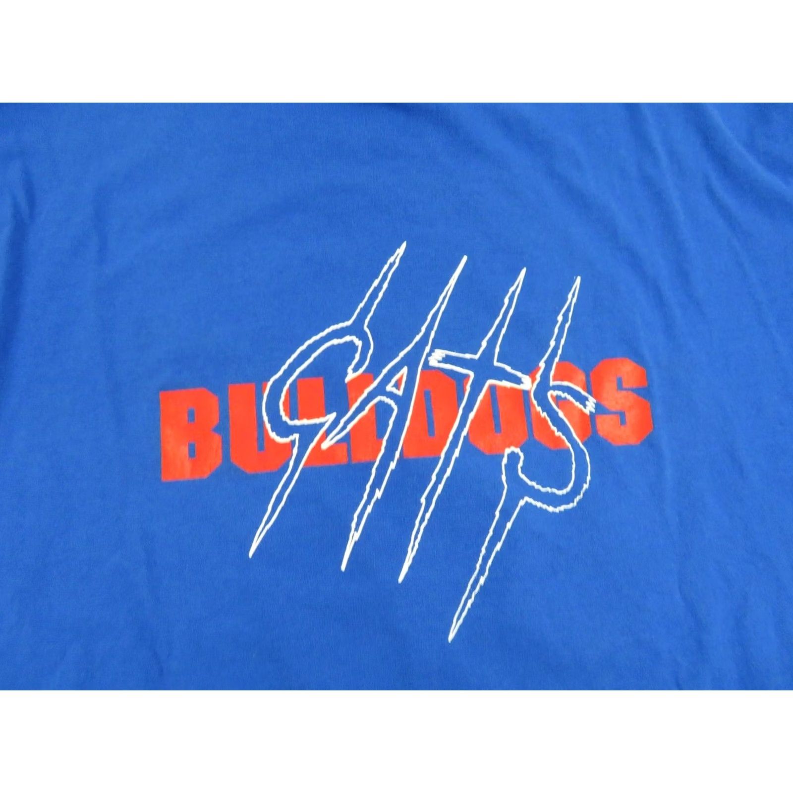 Gildan VINTAGE Bell Game Shirt XL Centen nial Bulldogs vs Central Wildcats Football Graphic Print 2001 Y2K Mens XL Blue Size US XL / EU 56 / 4 - 6 Thumbnail