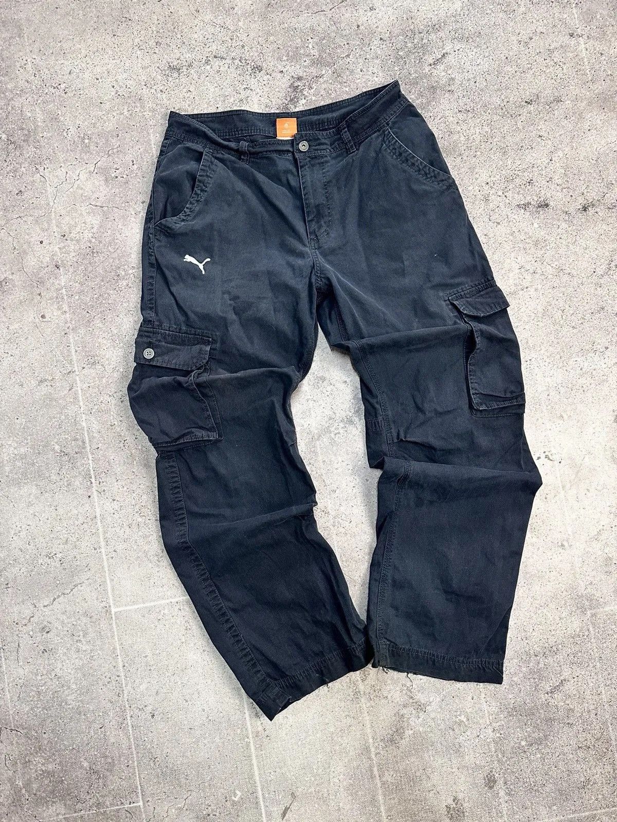 Puma × Vintage Vintage pants Puma cargo baggy streetstyle faded sk8 y2k Size US 32 / EU 48 - 5 Thumbnail
