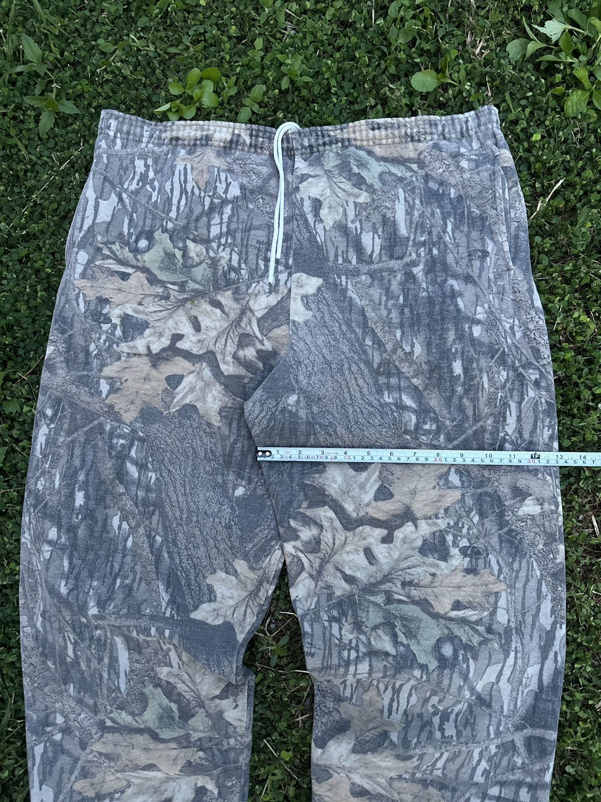 Carhartt × Wrangler (38”x30.5”) Crazy Vintage Y2K Faded Camo Baggy Sweatpants Size US 38 / EU 54 - 4 Thumbnail