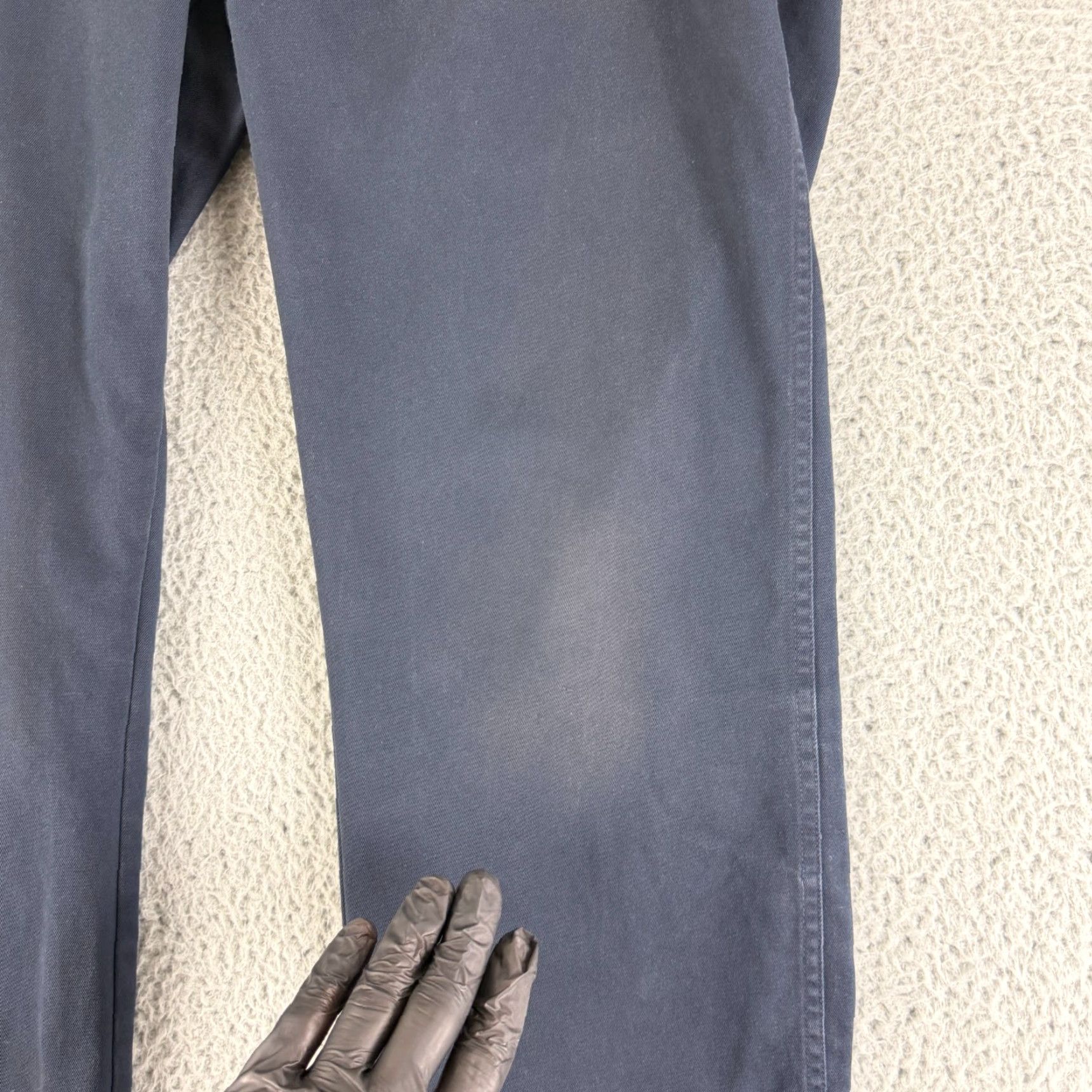 Vintage Wings and Horns Chino Pants Mens Size 36 Blue Straight Leg Casual 100% Cotton Size US 36 / EU 52 - 3 Thumbnail