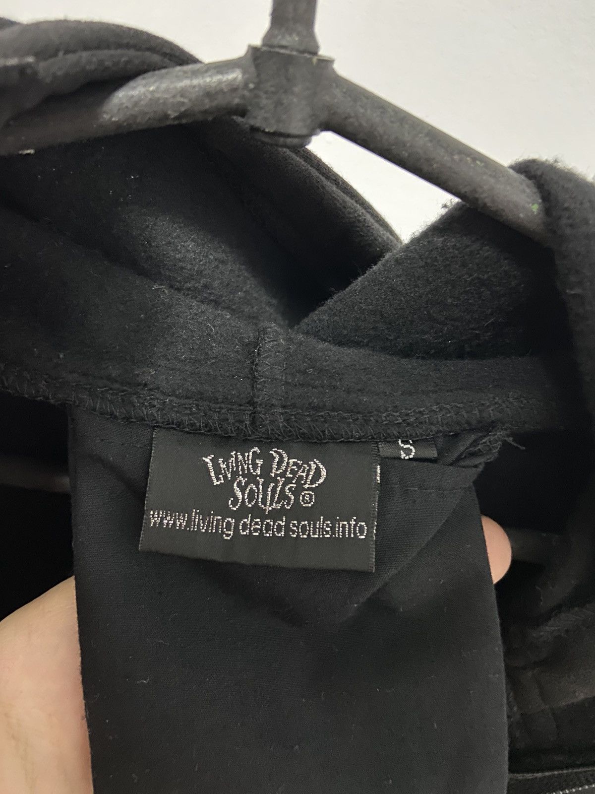 Japanese Brand × Vintage Skull Living Dead souls zip Vintage Hoodie Skeleton Size US S / EU 44-46 / 1 - 4 Thumbnail
