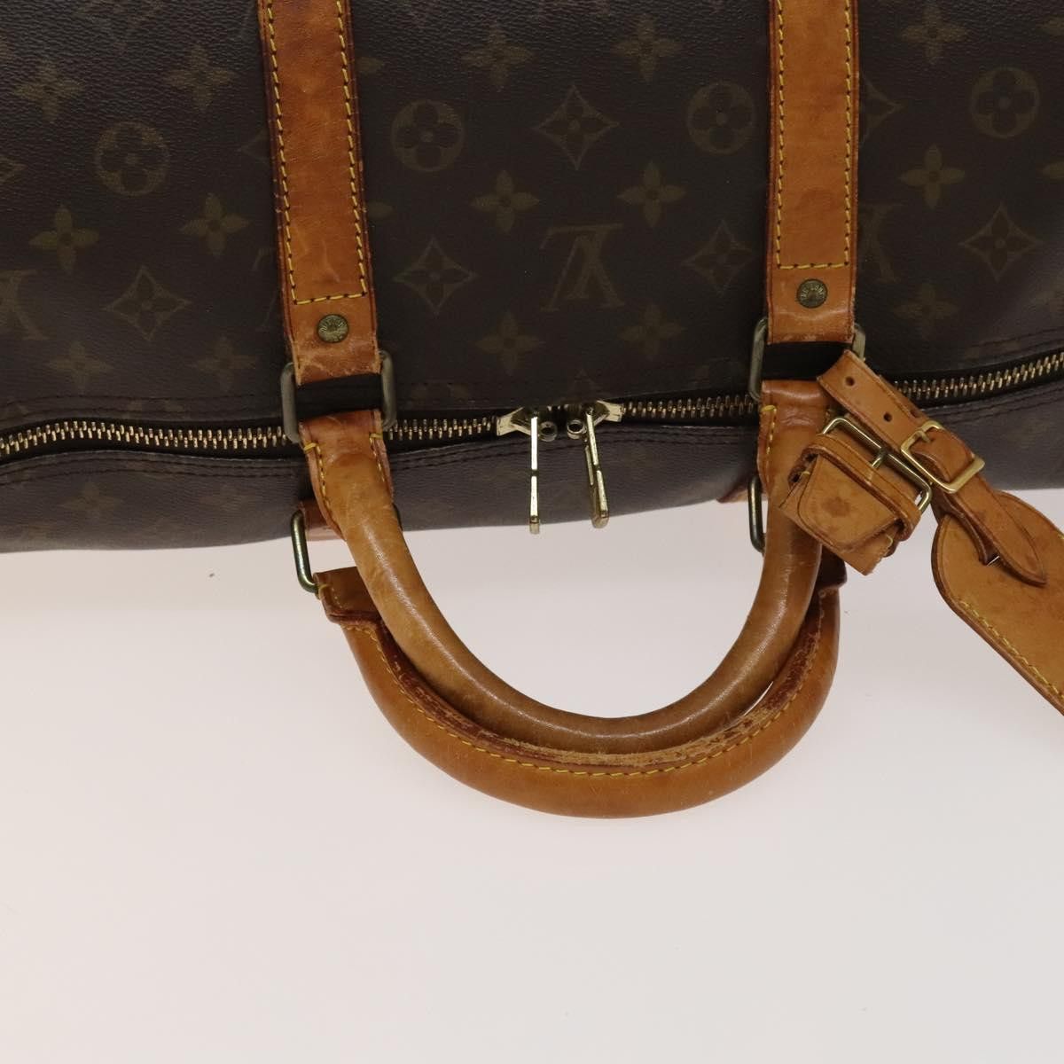 Louis Vuitton LOUIS VUITTON Monogram Keepall 55 Boston Bag M41424 Size ONE SIZE - 8 Thumbnail