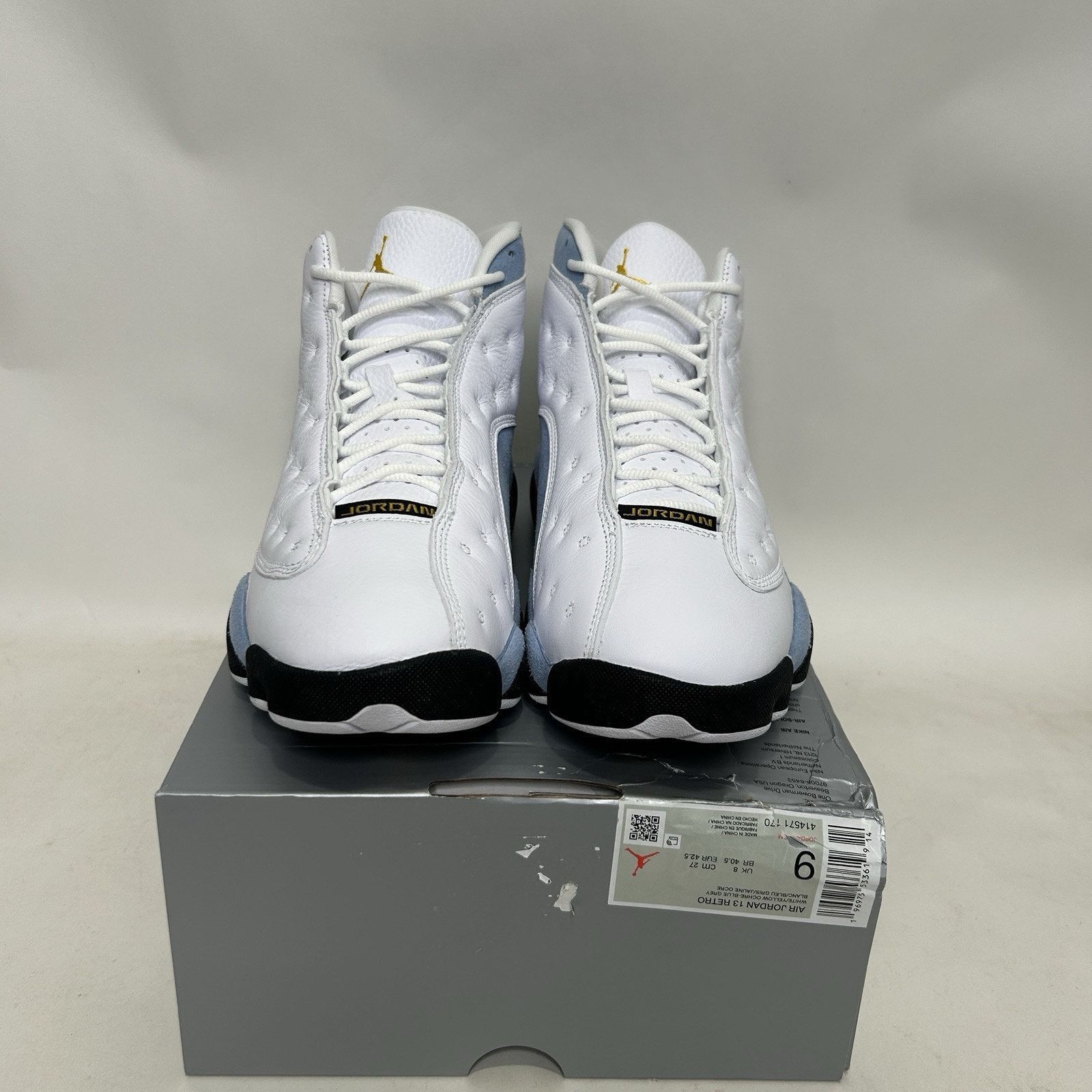 Nike Nike Air Jordan 13 Retro “Blue Grey” Size US 9 / EU 42 - 2 Thumbnail