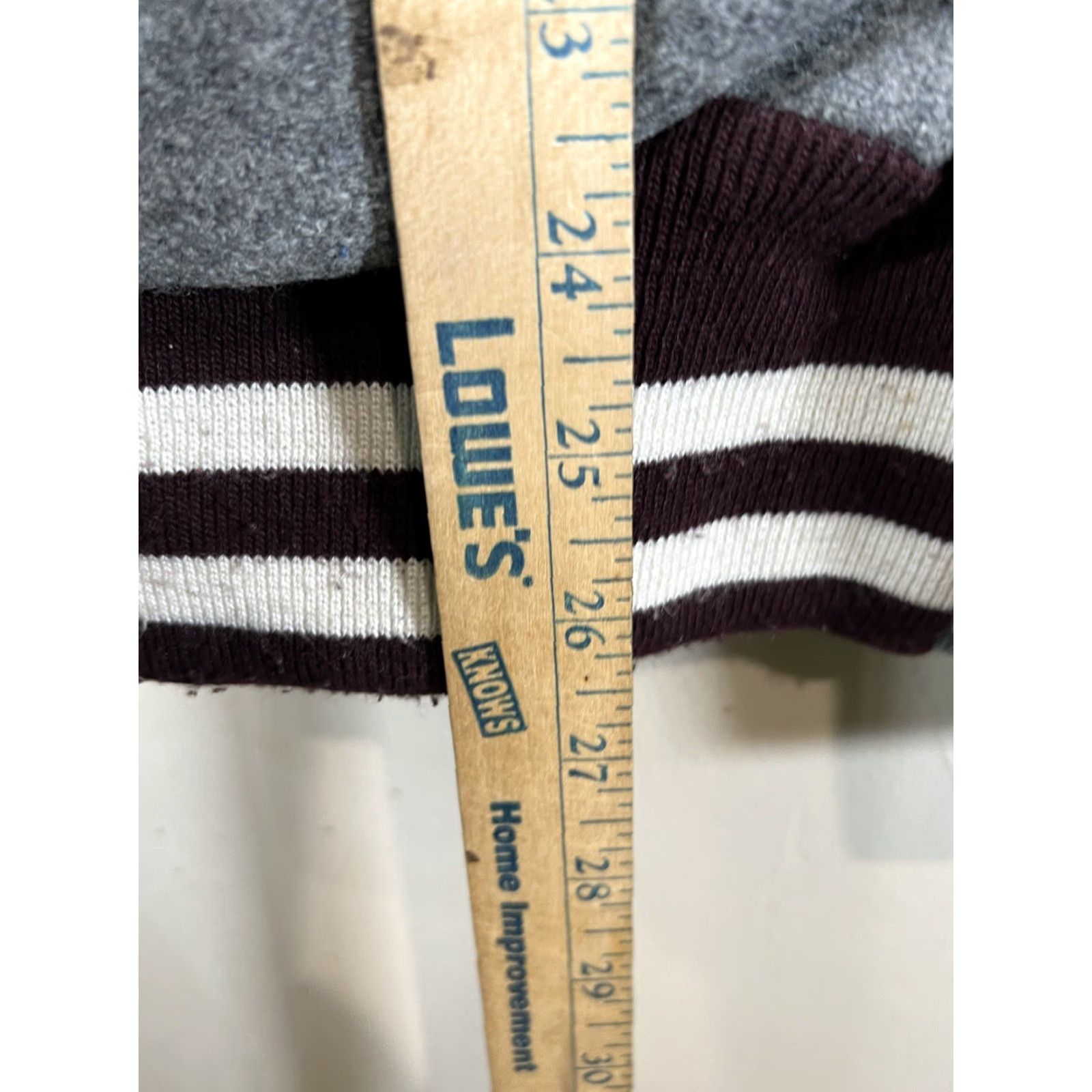 Vintage VINTAGE Lindsay Varsity Jacket Maroon Wool Golf Patches USA Large Men Size US L / EU 52-54 / 3 - 5 Thumbnail