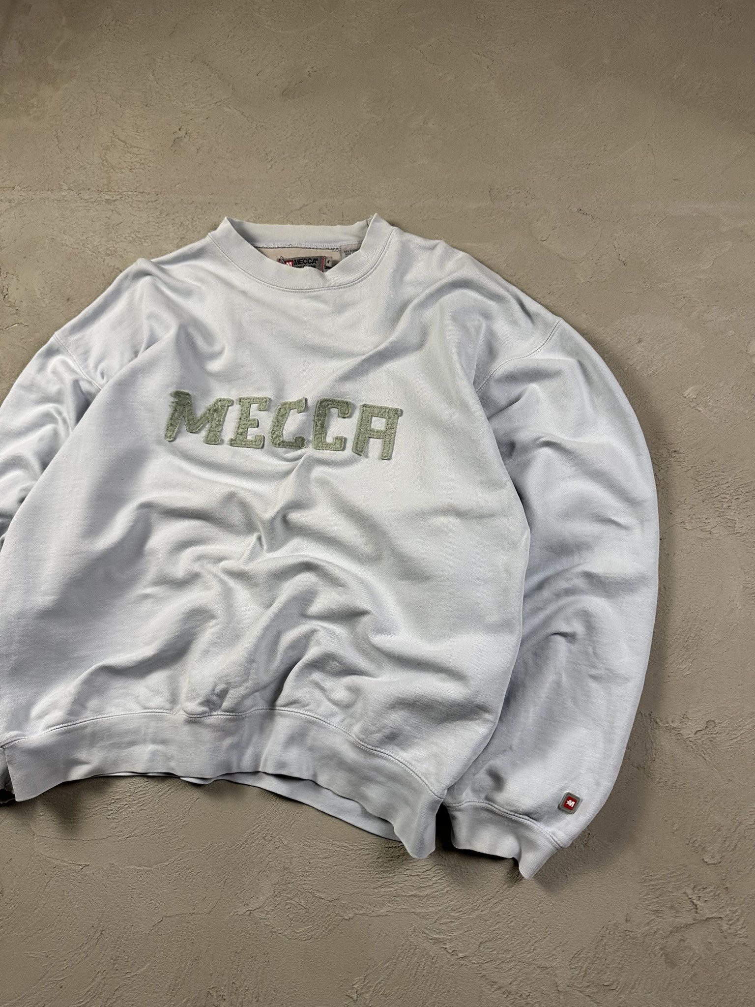 Mecca 2000s Mecca Hiphop Logo Spellout Boxy Crewneck Size US M / EU 48-50 / 2 - 3 Thumbnail