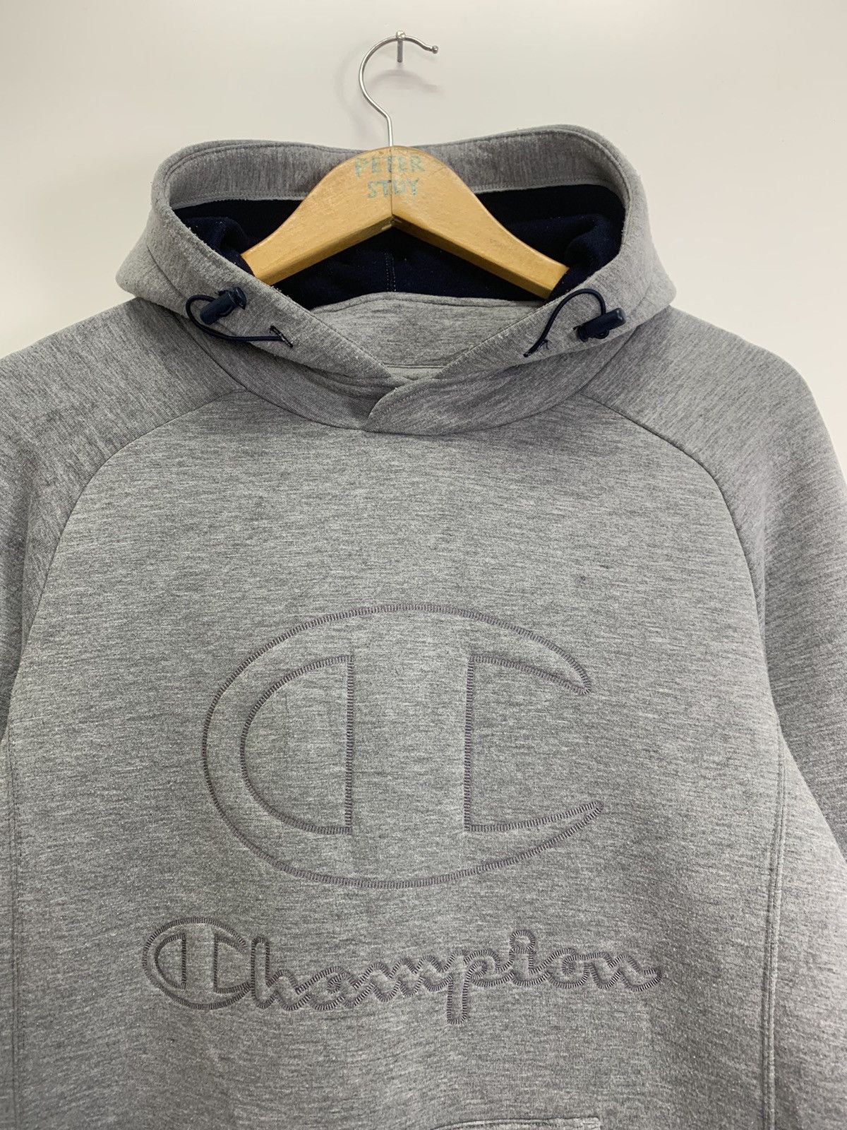 Champion × Vintage Champion hoodie big logo Size US M / EU 48-50 / 2 - 3 Thumbnail