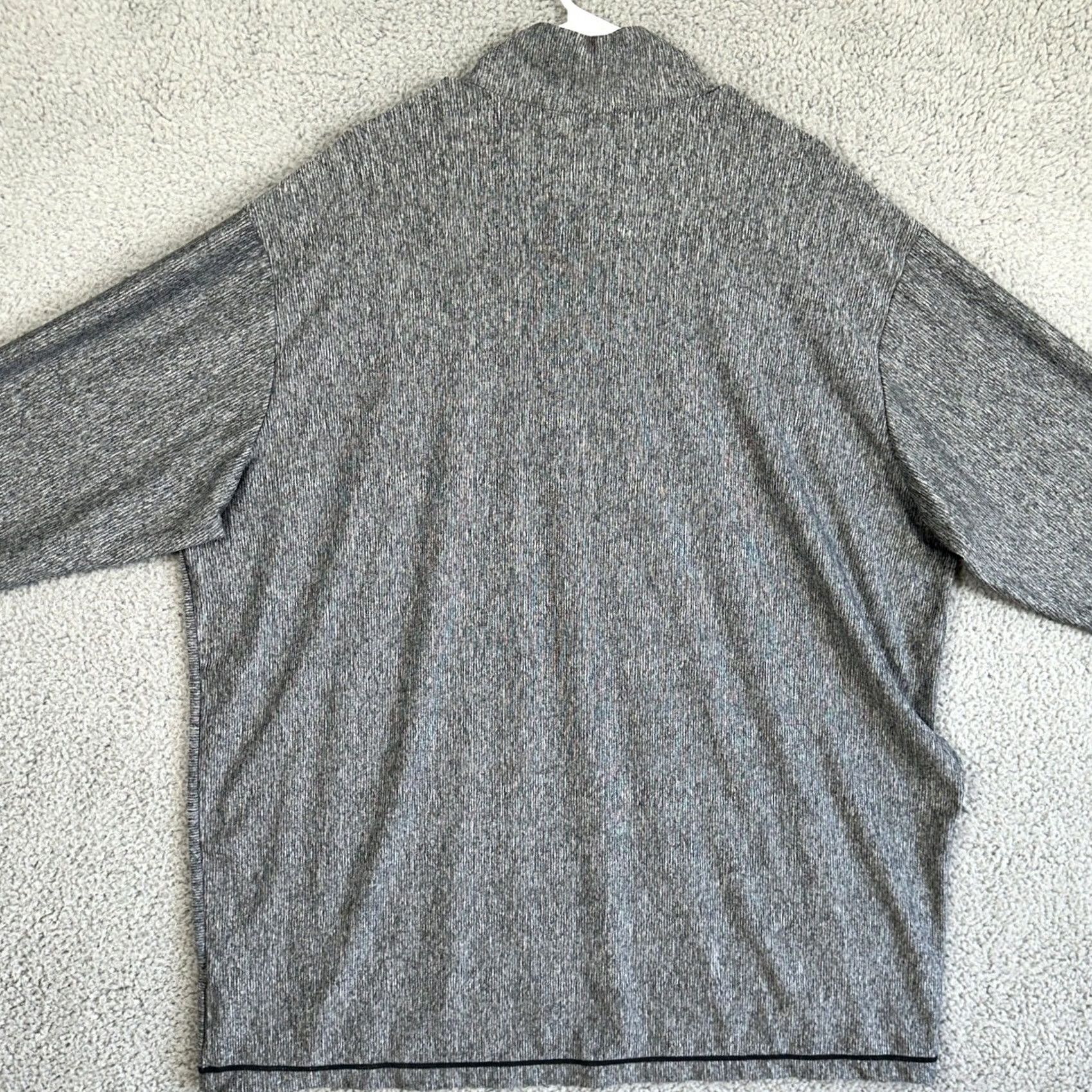Vintage VINTAGE Kansas Jayhawks Shirt Pullover Mens 3XLT Tall Gray Quarter Zip Stretch Antigua Size US XXL / EU 58 / 5 - 3 Thumbnail