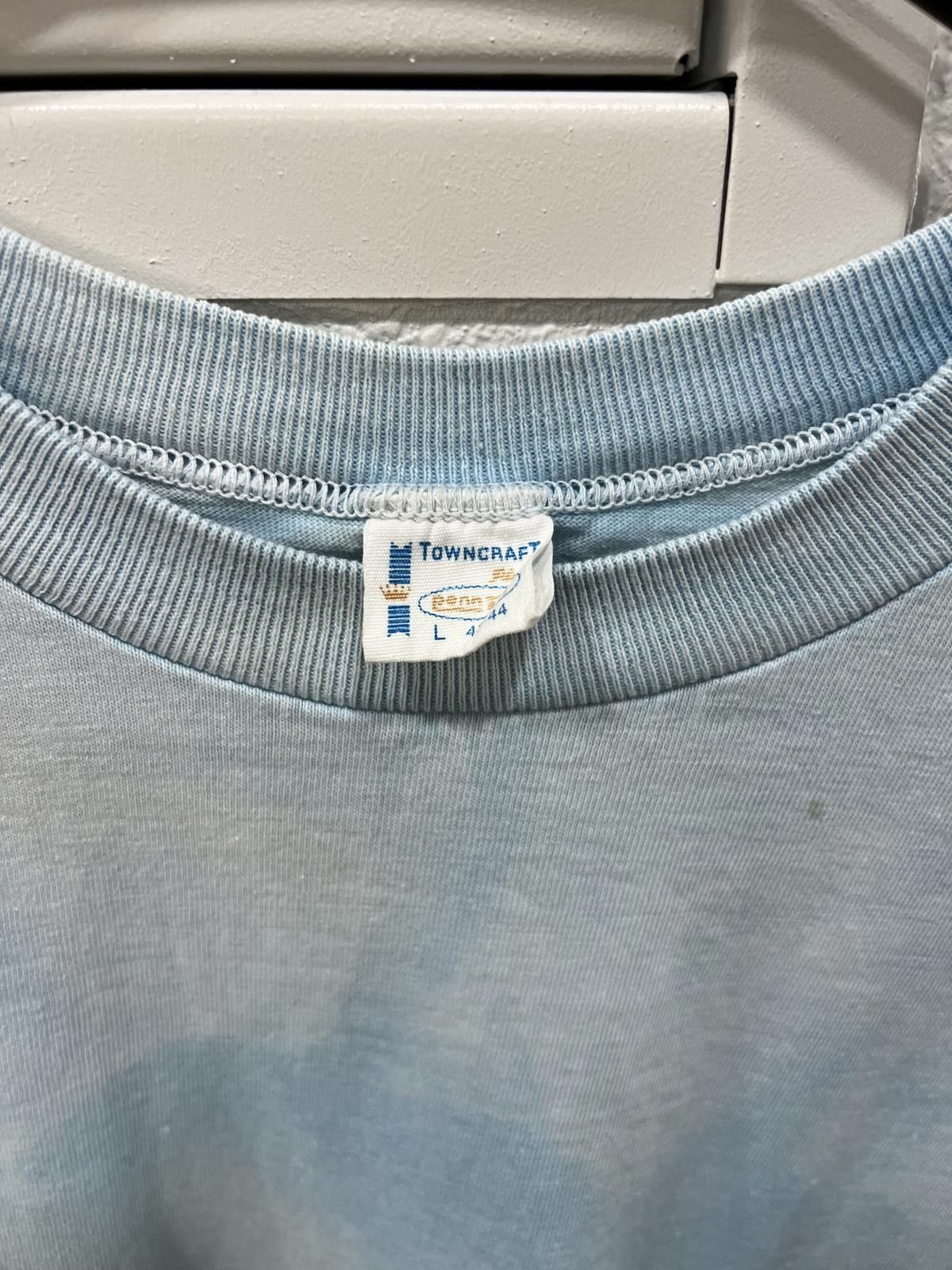 Other 60s Sky Blue Selvedge Pocket Tee Size US M / EU 48-50 / 2 - 3 Thumbnail
