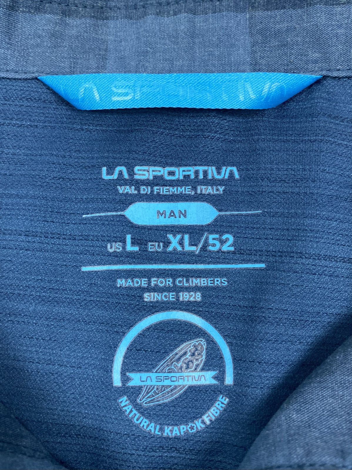 La Sportiva La Sportiva Nomad Short Sleeve Button Up Shirt Size US L / EU 52-54 / 3 - 3 Thumbnail