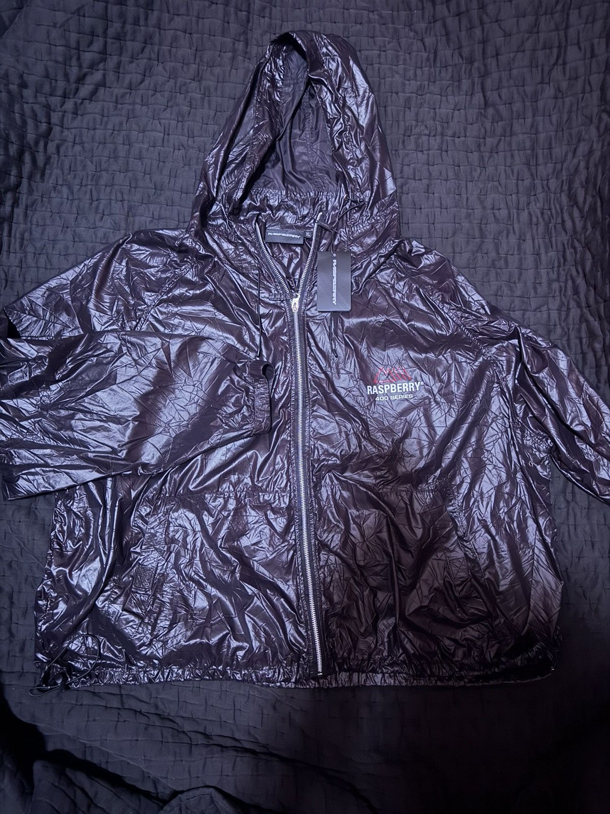 The GV Gallery GV gallery black crinkle jacket Size US XL / EU 56 / 4 - 1 Thumbnail