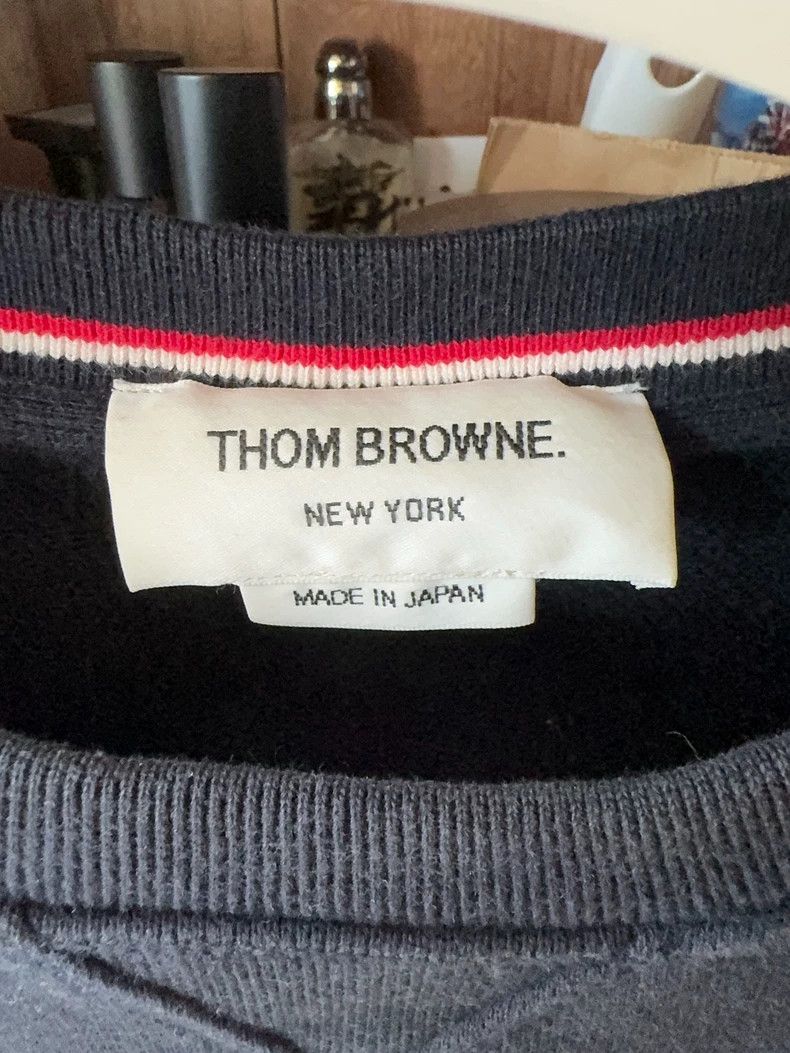 Thom Browne Thom Browne Turtleneck hoodie Size US L / EU 52-54 / 3 - 3 Thumbnail