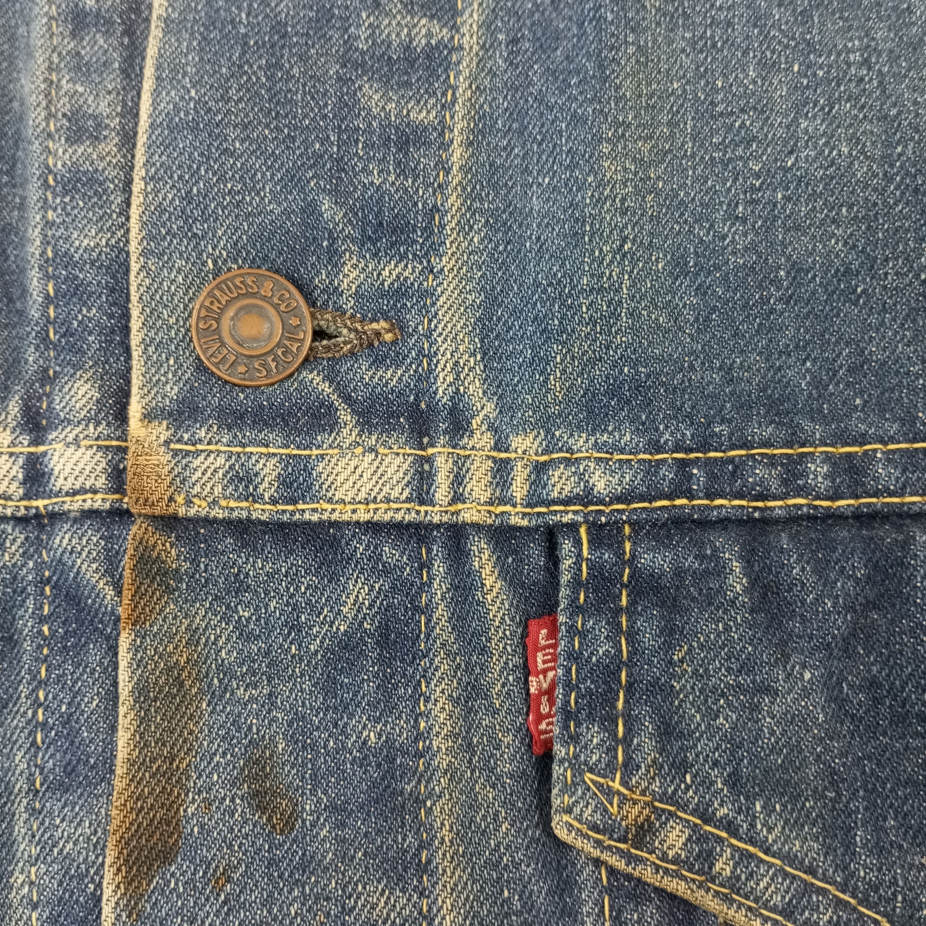 Levi's Levis Big E Sleeveless Jacket C214N12 Size US S / EU 44-46 / 1 - 7 Thumbnail