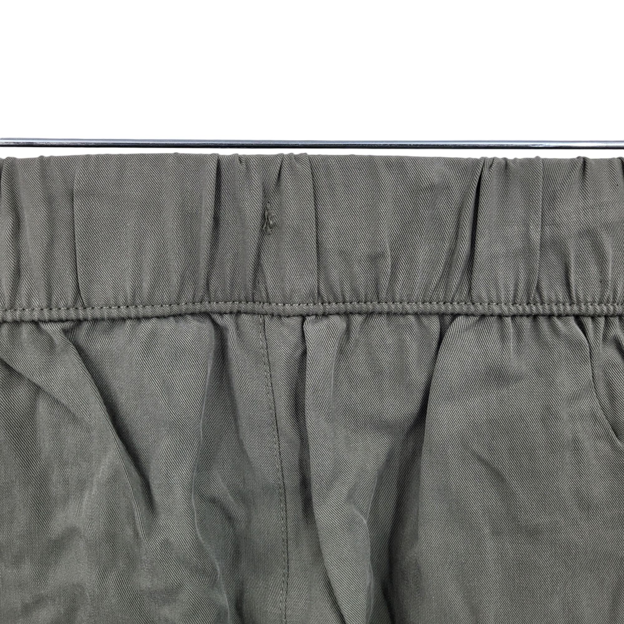 Banana Republic Banana Republic Cargo Jogger Pants M Olive Green Elastic Wai Size 32" / US 10 / IT 46 - 8 Thumbnail