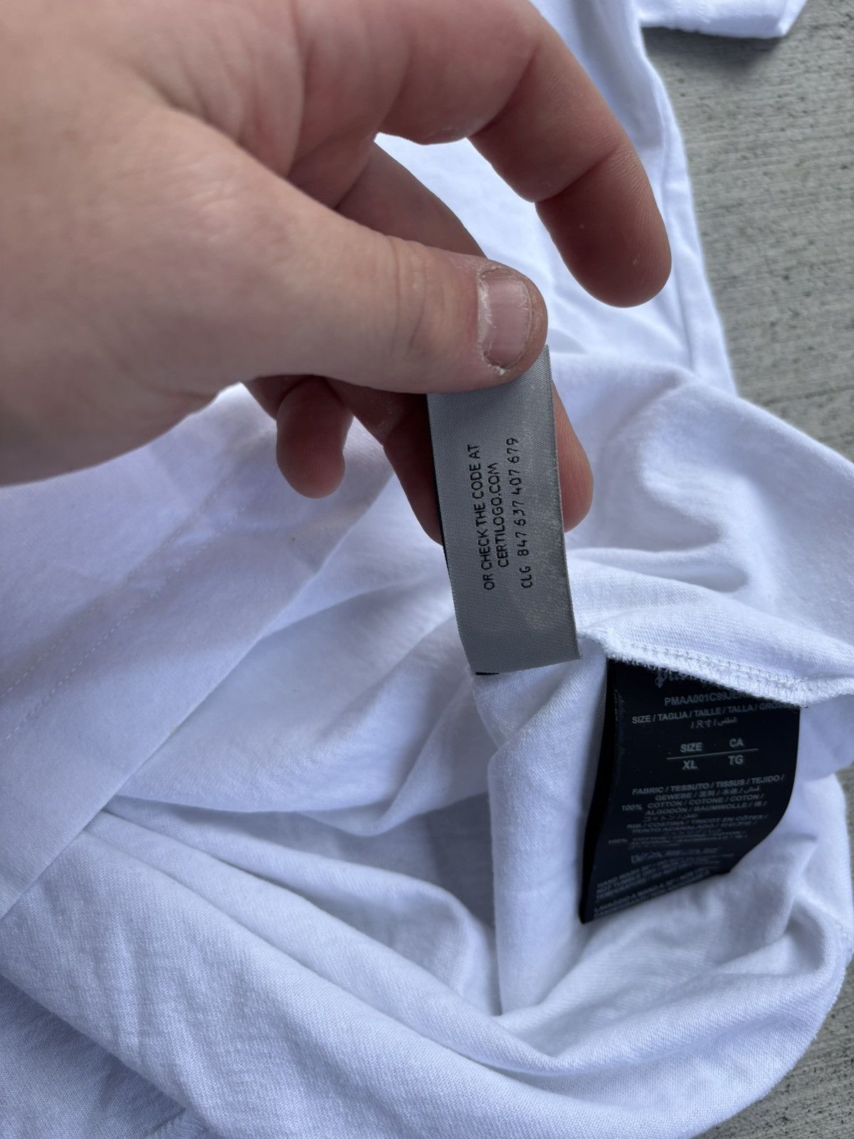 Palm Angels Deadstock palm angels spray paint graphic shirt with tags xl Size US XL / EU 56 / 4 - 12 Thumbnail