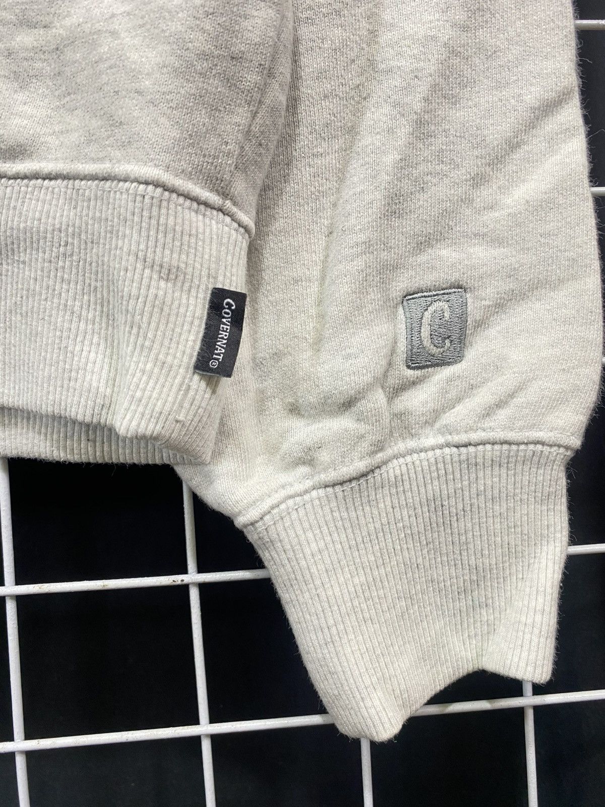 COVERNAT COVERNAT SWEATER SMALL LOGO WHITE Size S / US 4 / IT 40 - 3 Thumbnail