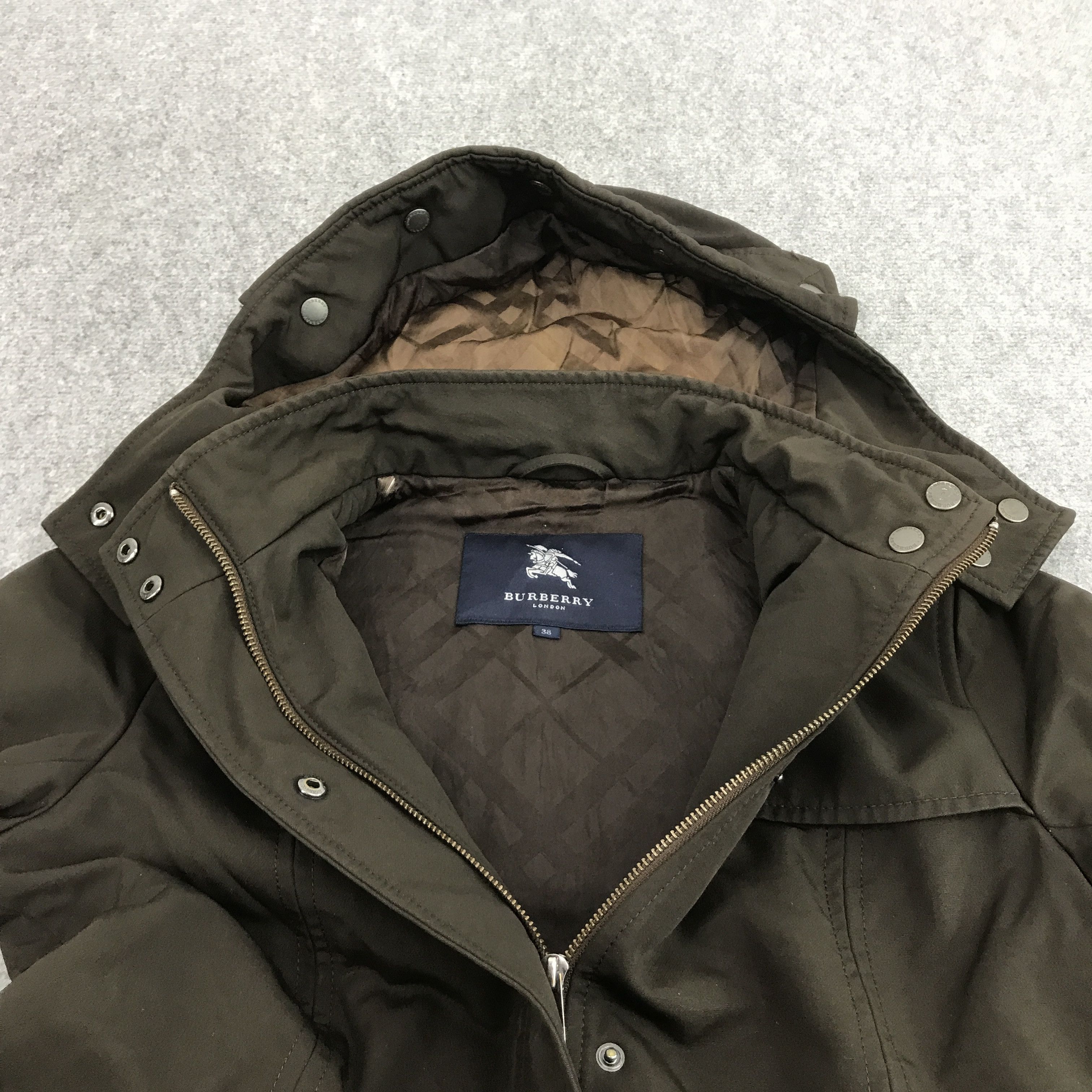 Burberry × Japanese Brand × Vintage BURBERRY LONDON ZIPPER JACKET Size US M / EU 48-50 / 2 - 8 Thumbnail