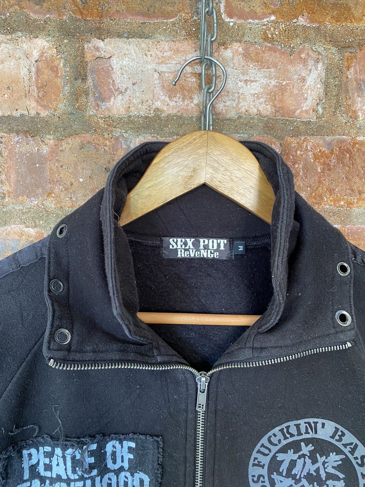 Sex Pot ReVeNGe Sex Pot Revenge Japan Double colar Poem and Anarchy Jacket Size US S / EU 44-46 / 1 - 8 Thumbnail